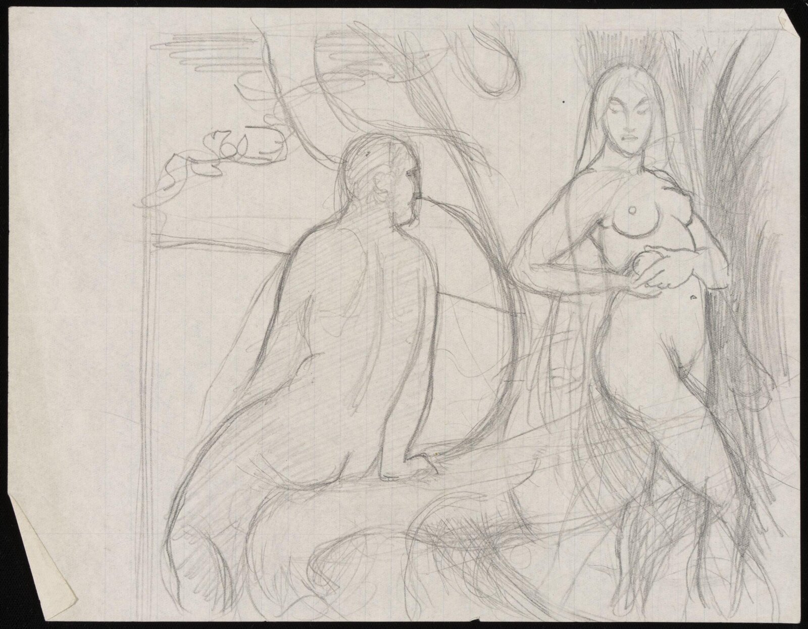 Drawing, Forbes-Robertson, 1892