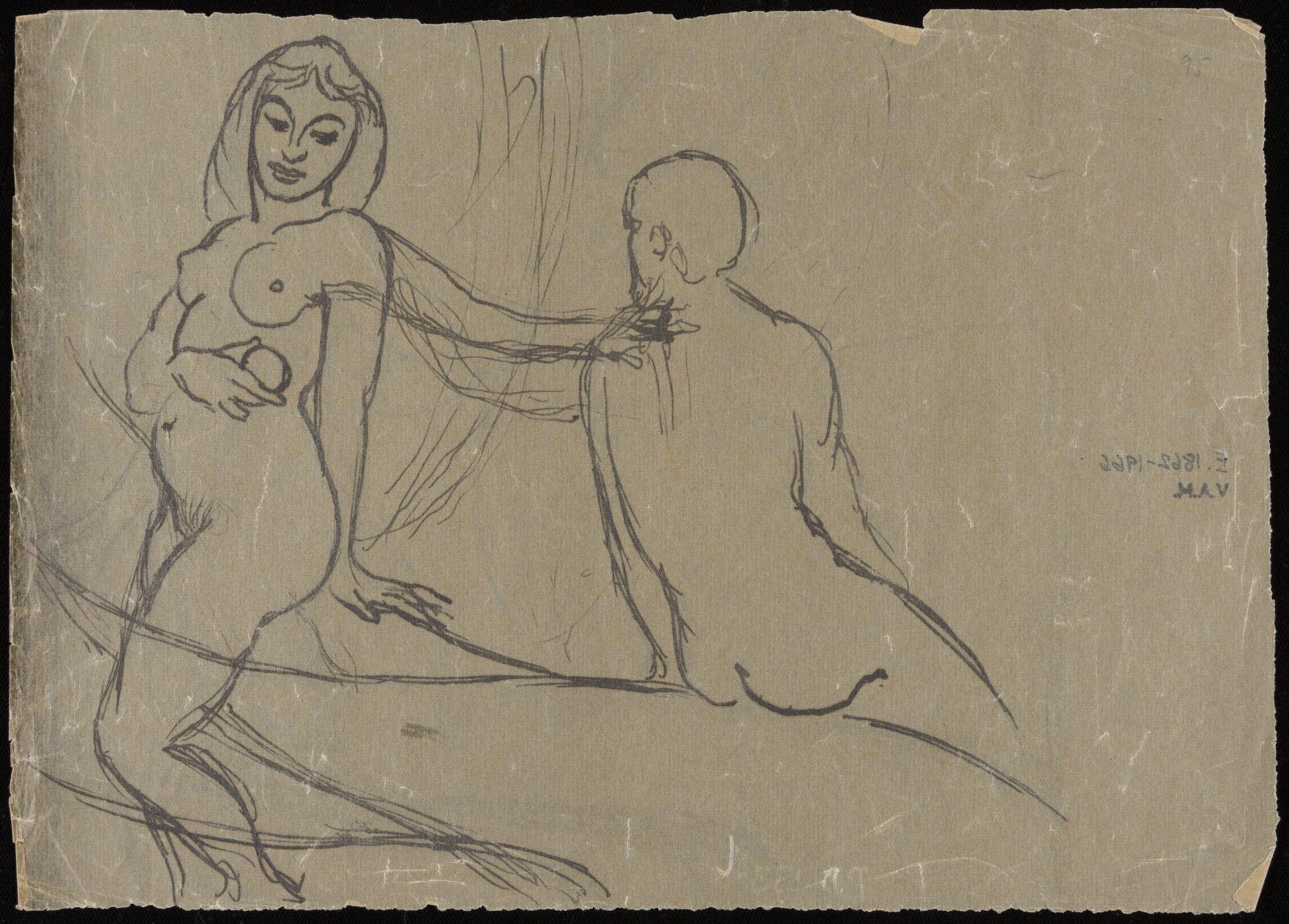 Drawing, Forbes-Robertson, 1892