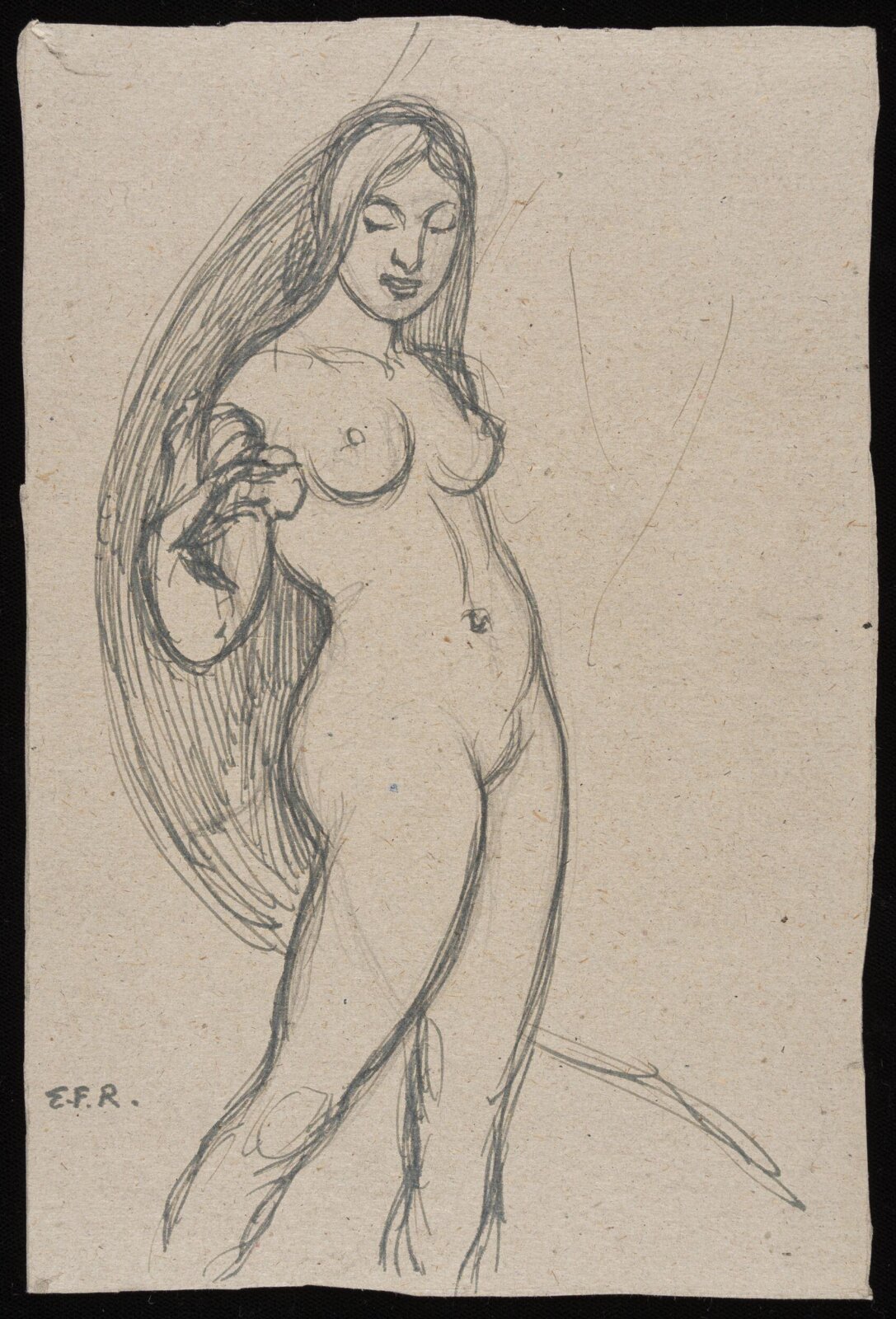 Drawing, Forbes-Robertson, 1892