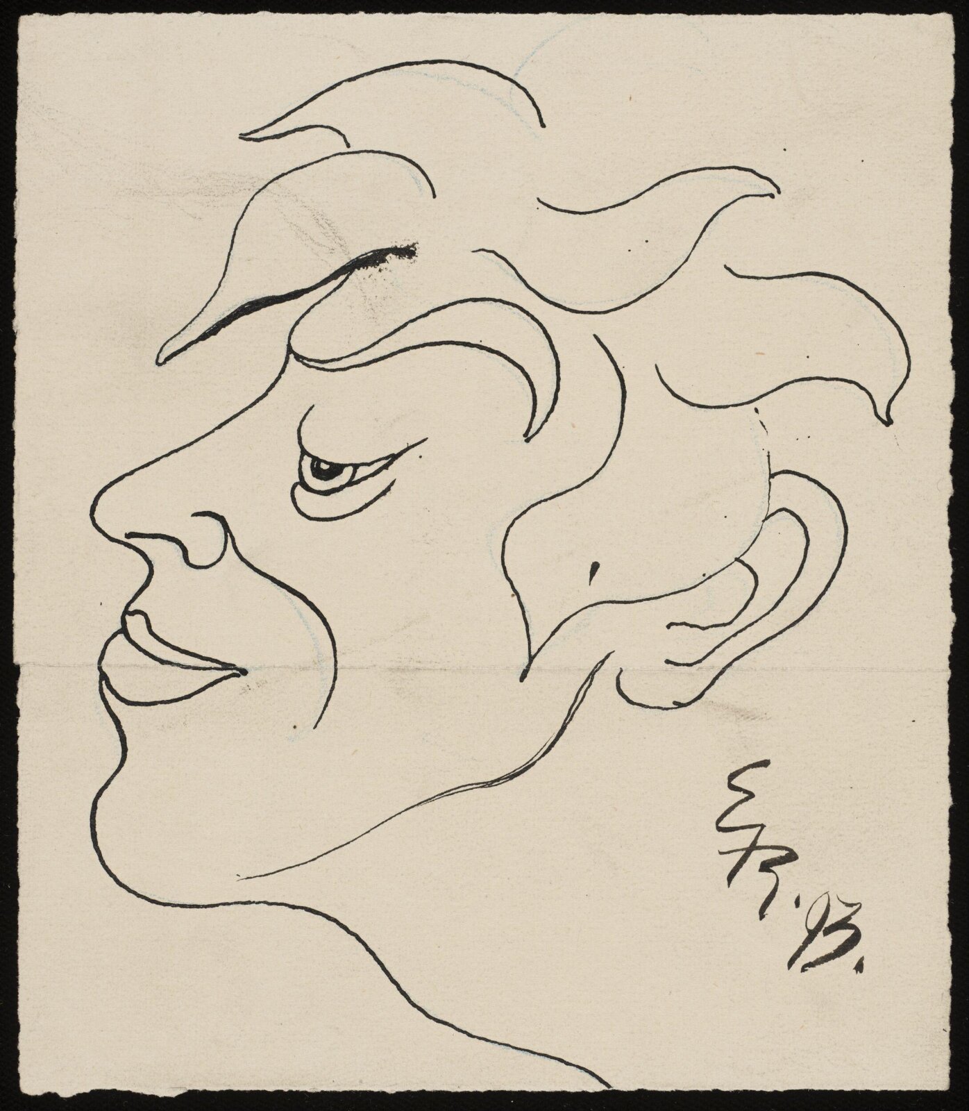 Drawing, Forbes-Robertson, 1893