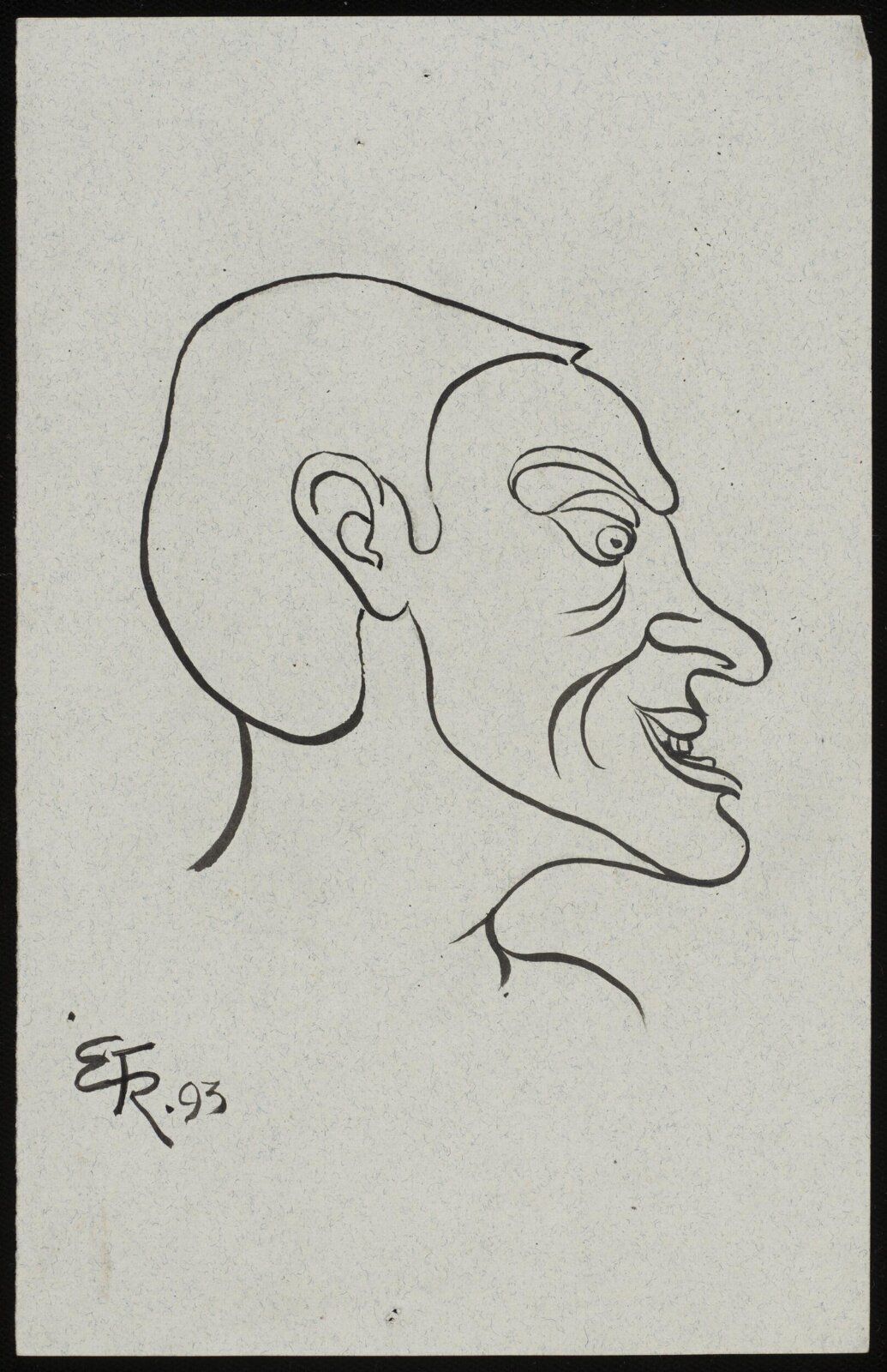 Drawing, Forbes-Robertson, 1893