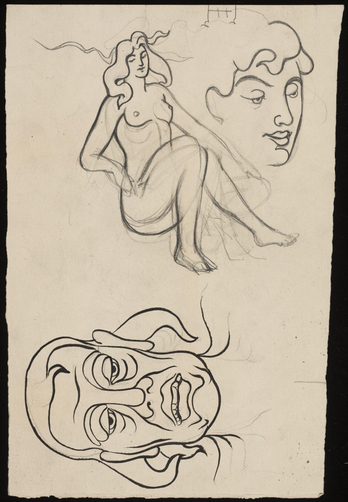 Drawing, Forbes-Robertson, 1893