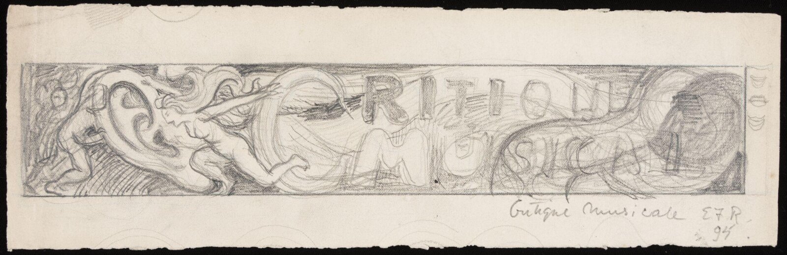 Drawing, Forbes-Robertson, ca. 1895