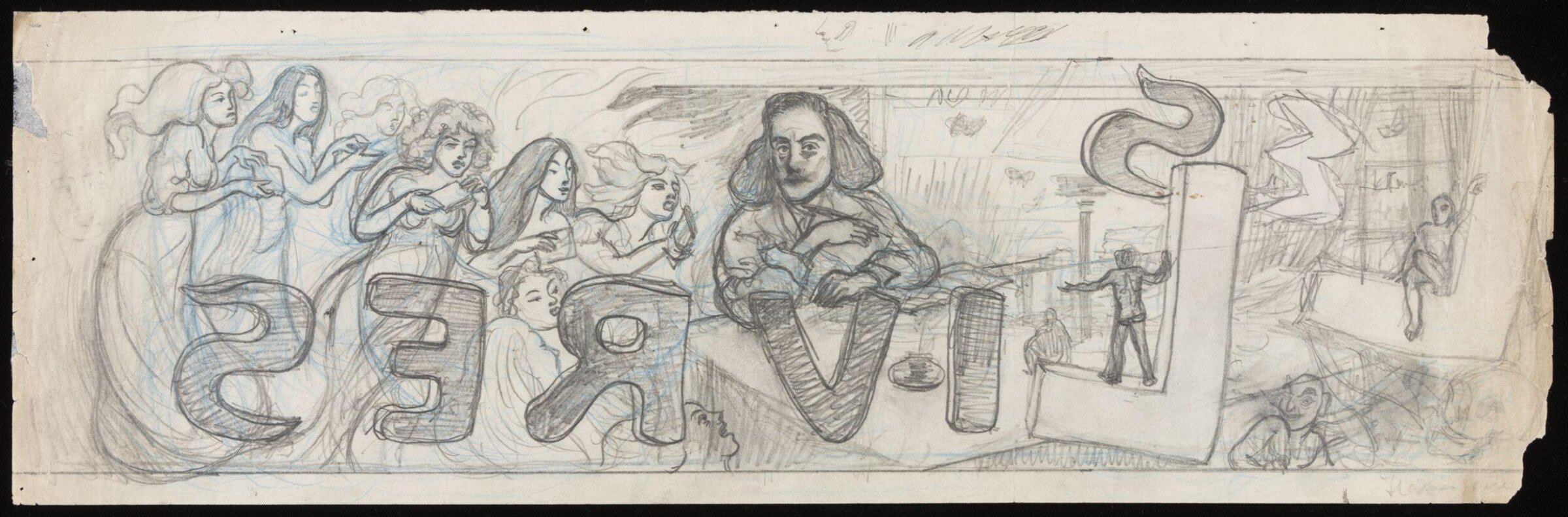 Les Livres, Eric Forbes-Robertson, ca. 1865-1935