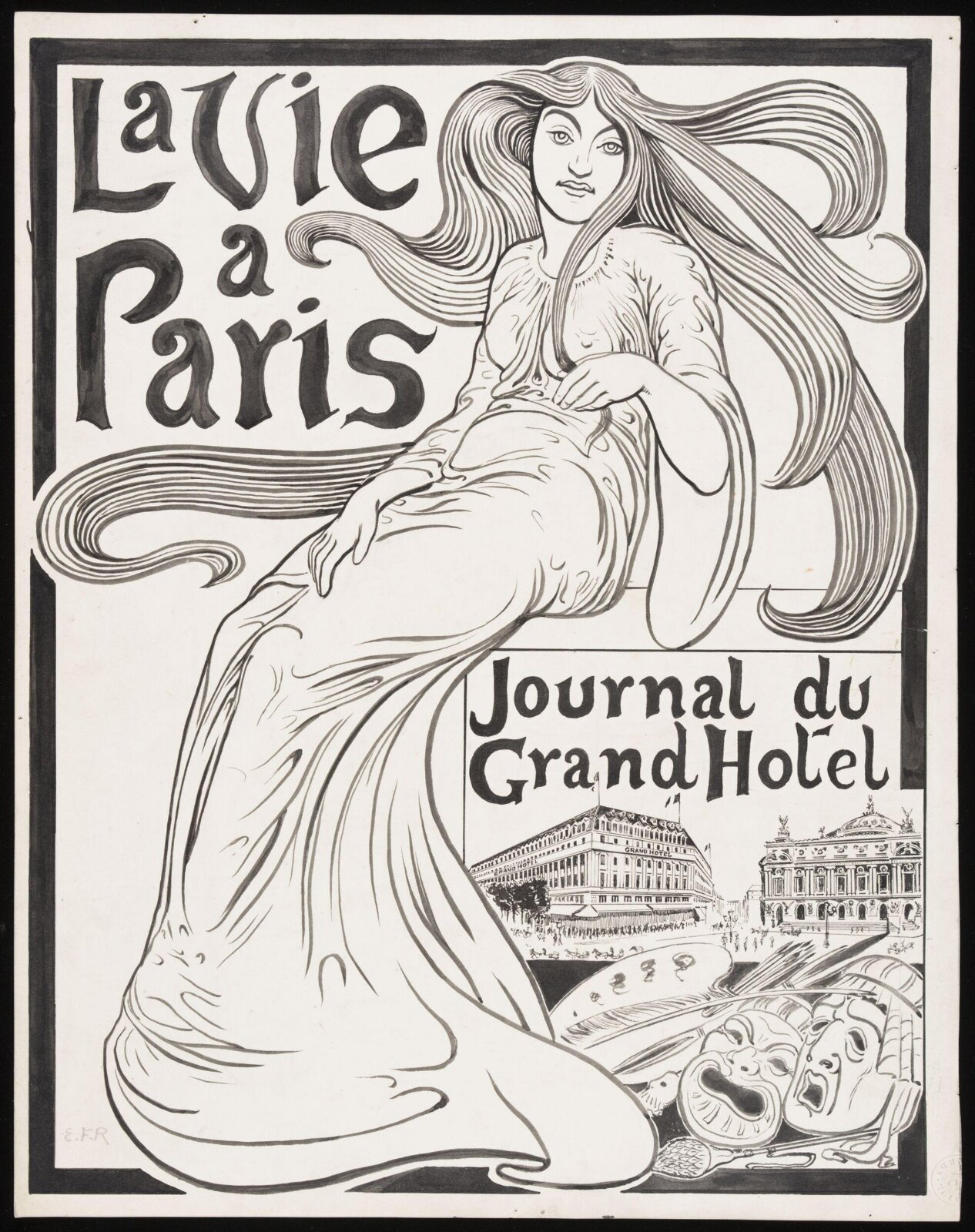 Drawing, Forbes-Robertson, 1880 - 1935