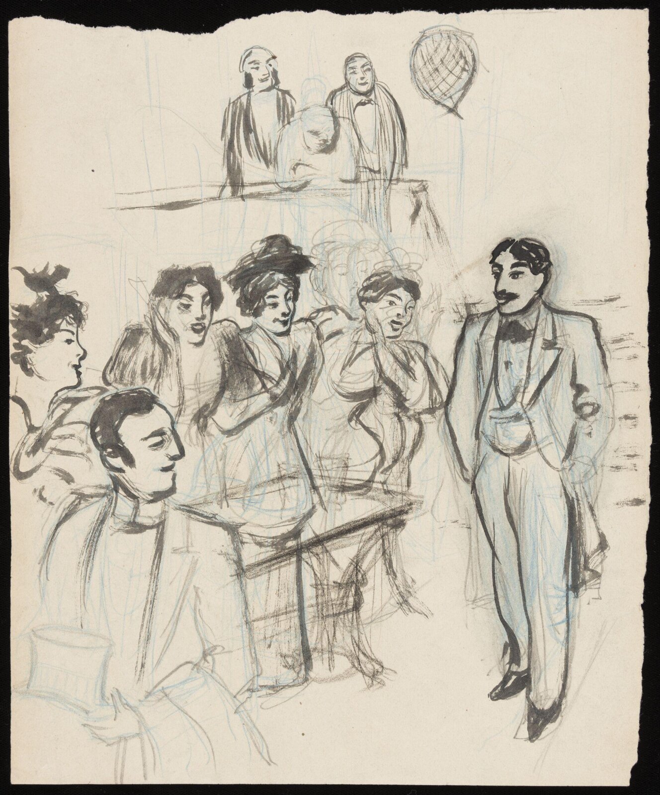 Drawing, Forbes-Robertson, ca. 1895