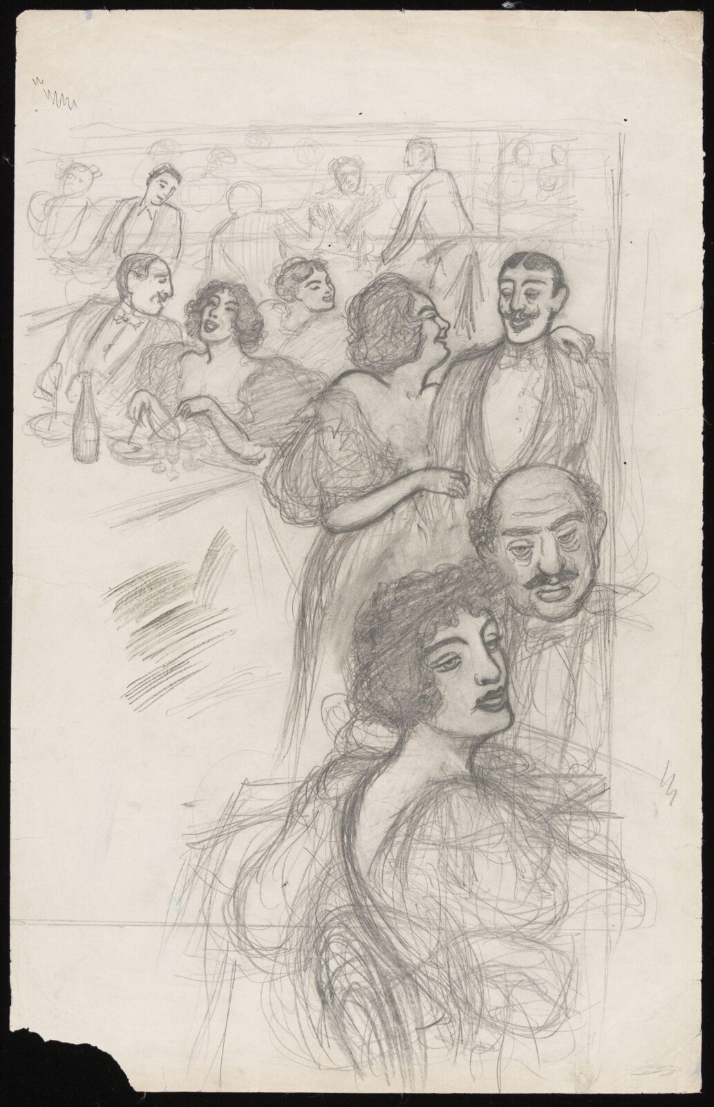 Drawing, Forbes-Robertson, ca. 1895