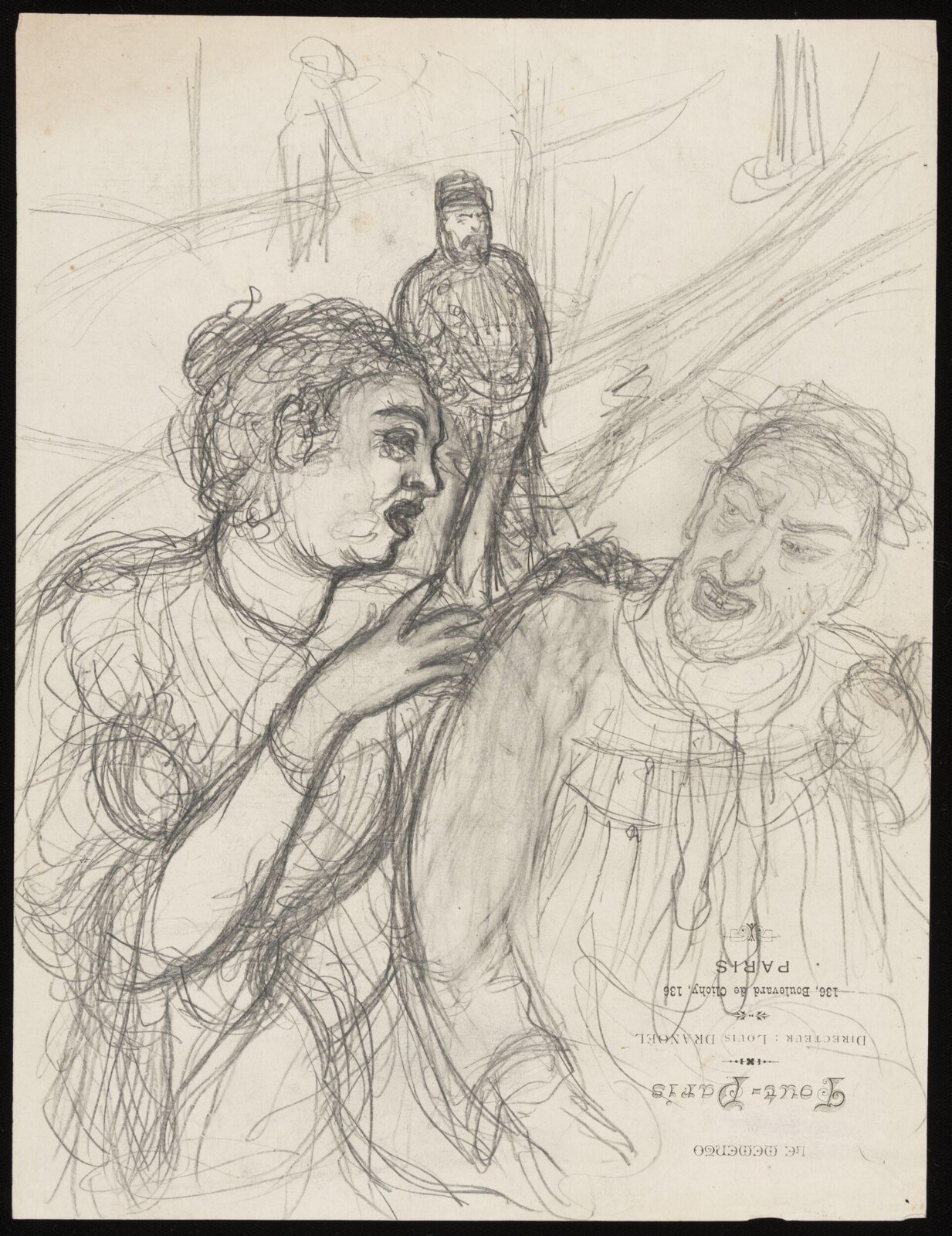 Drawing, Forbes-Robertson, ca. 1895