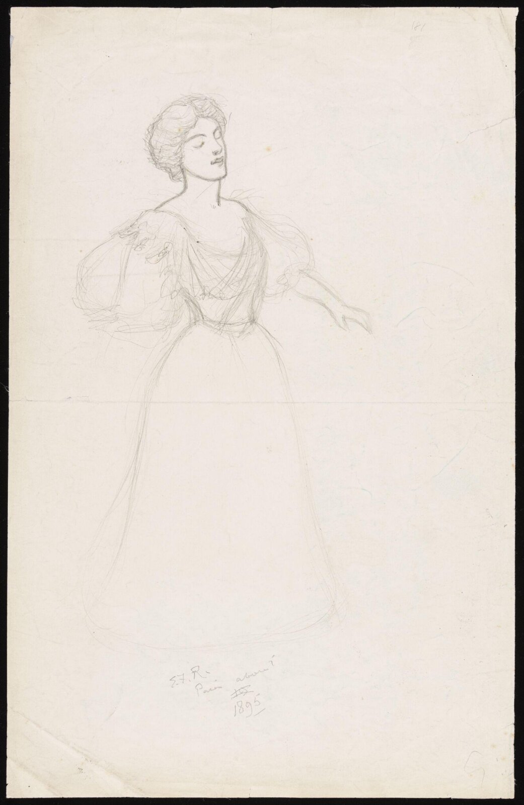 Drawing, Forbes-Robertson, ca. 1895