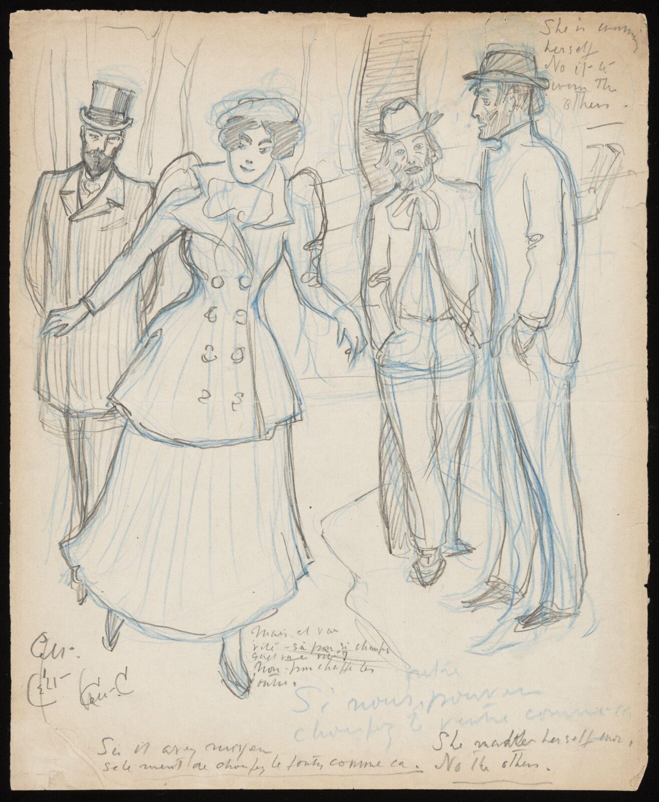 Drawing, Forbes-Robertson, 1880 - 1935