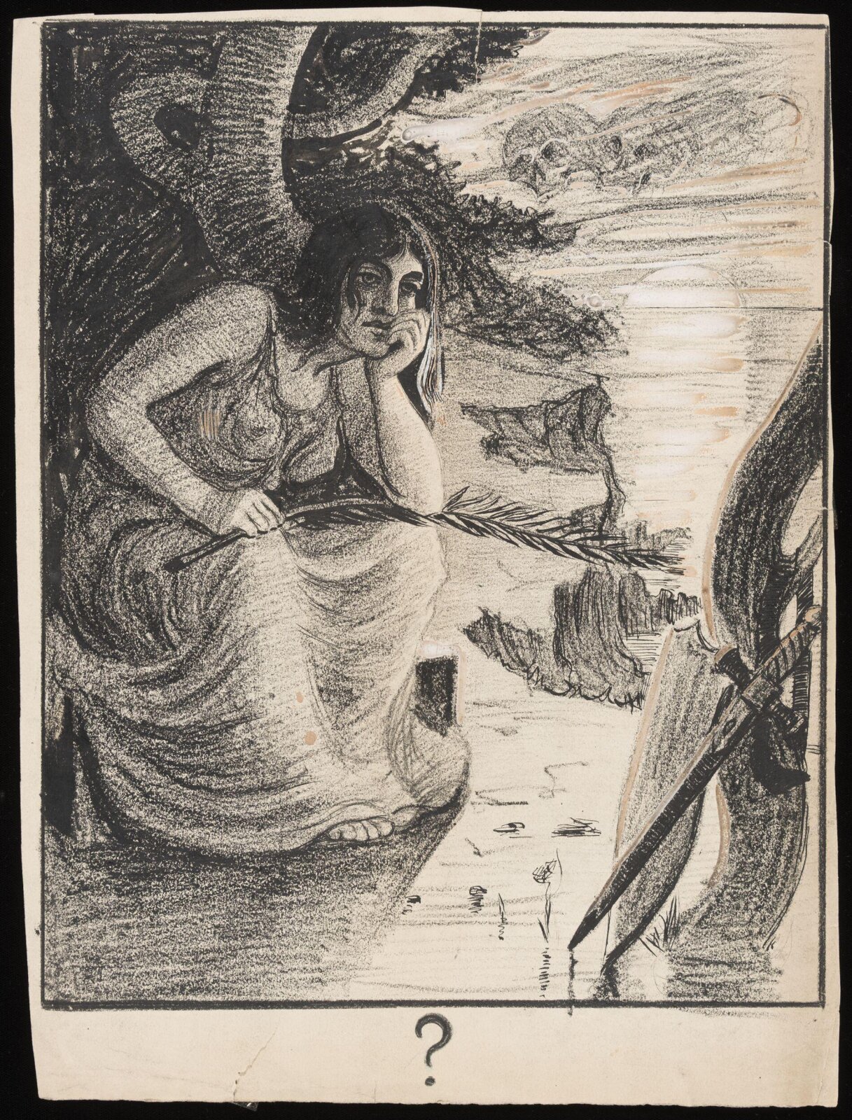 Drawing, Forbes-Robertson, 1896