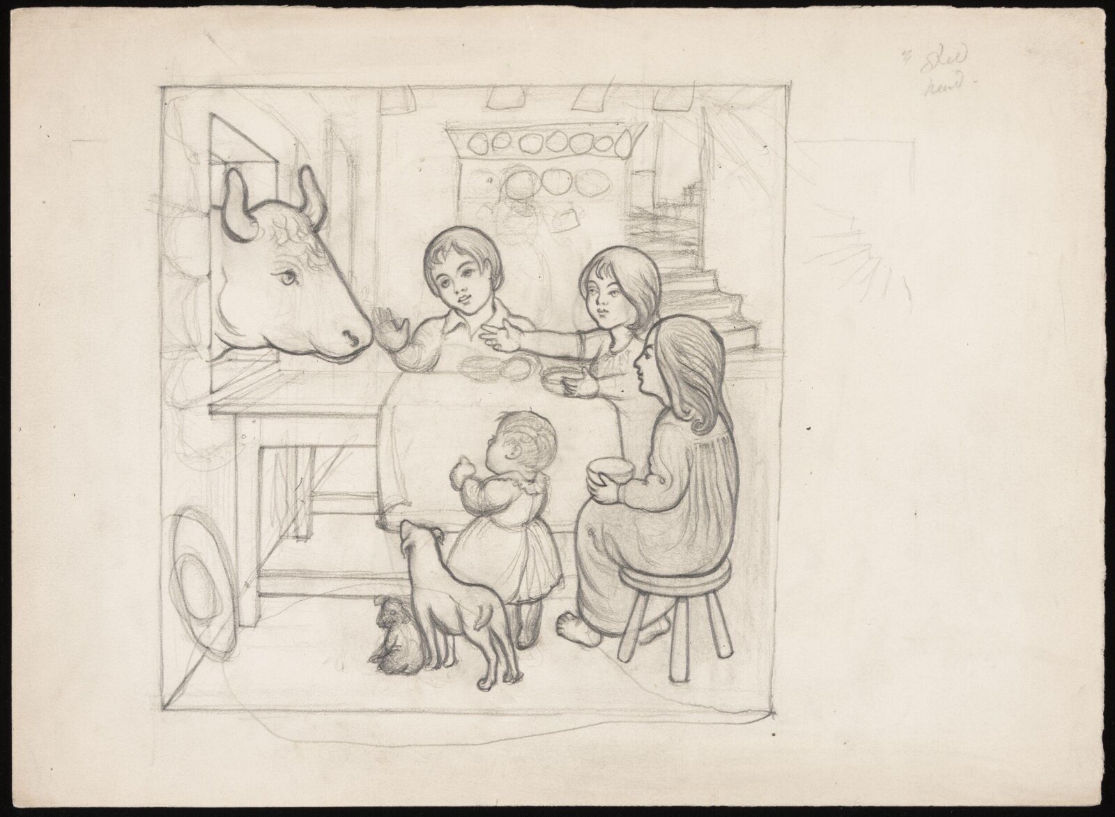 Drawing, Forbes-Robertson, 1905