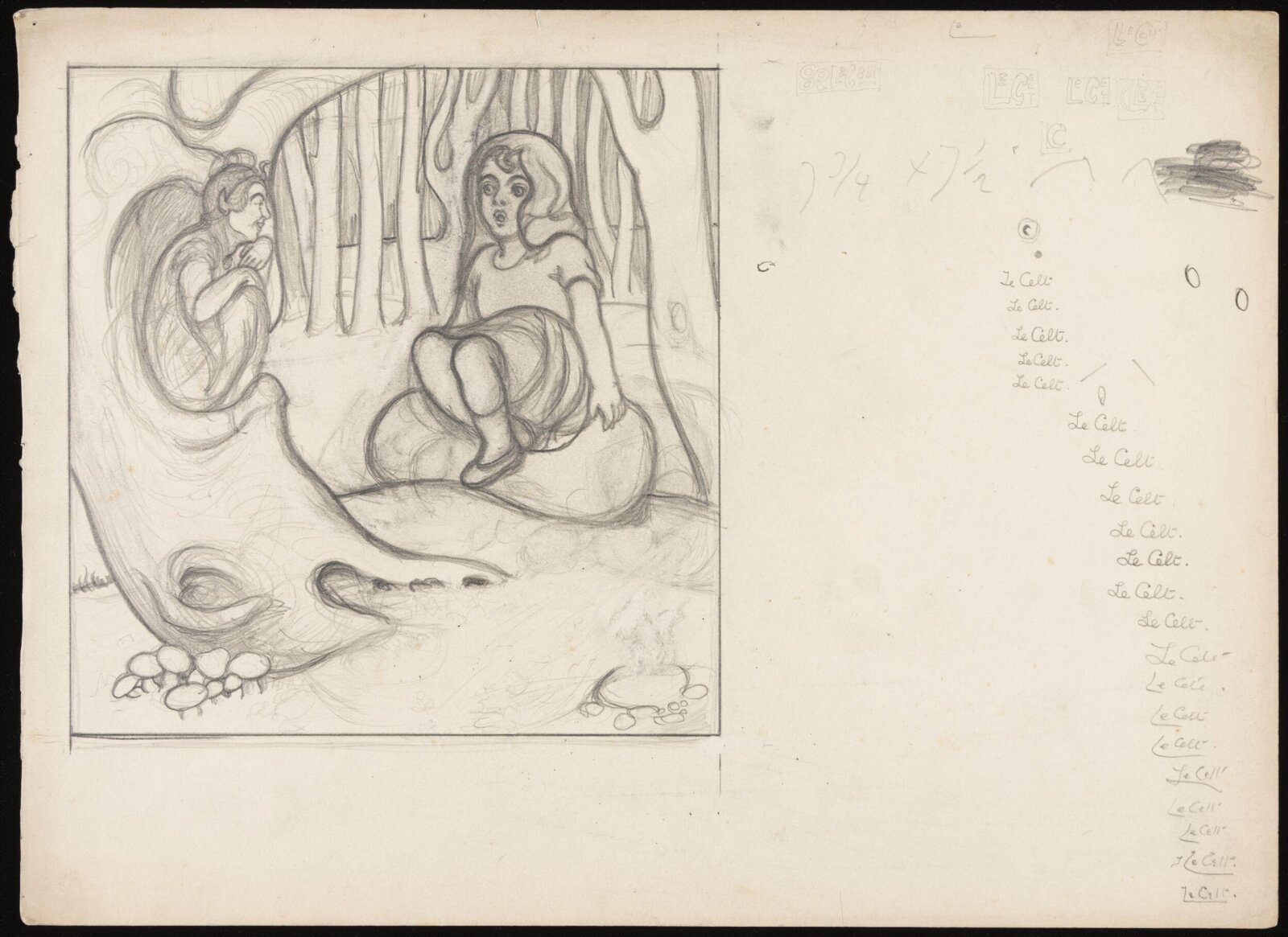 Drawing, Forbes-Robertson