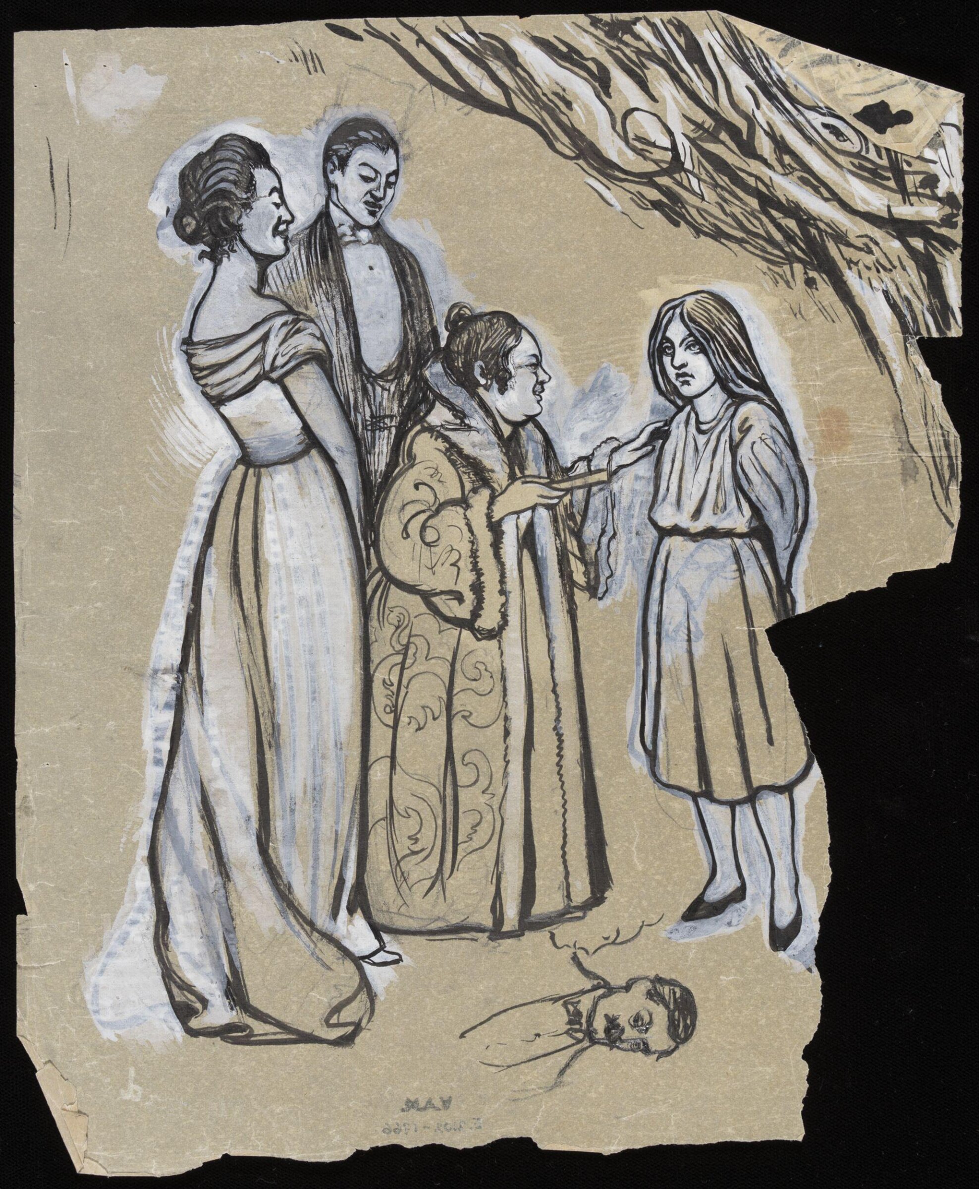 Drawing, Eric Forbes-Robertson, ca. 1885-1935