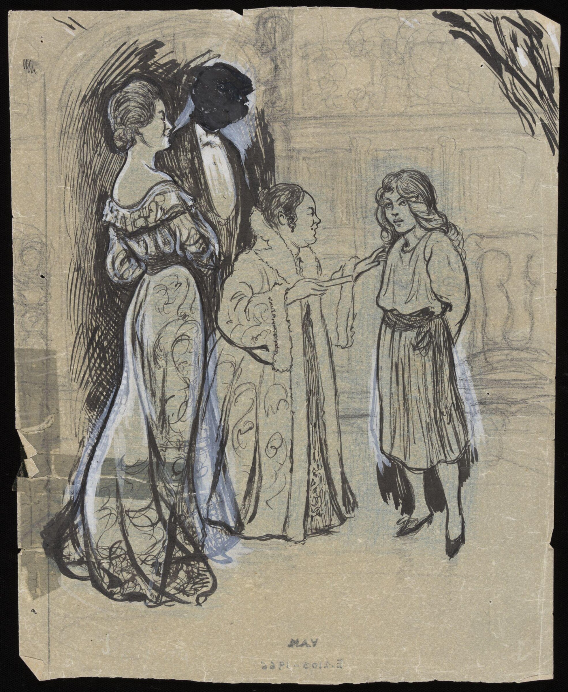 Drawing, Eric Forbes-Robertson, ca. 1885-1935