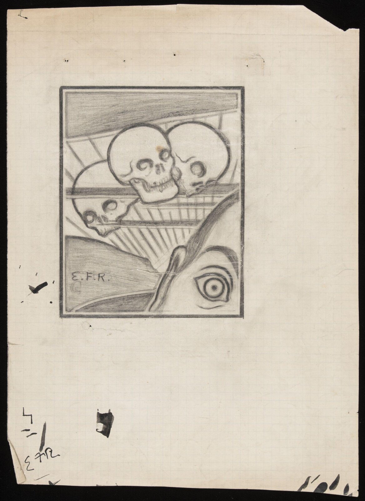 Drawing, Forbes-Robertson, ca. 1896