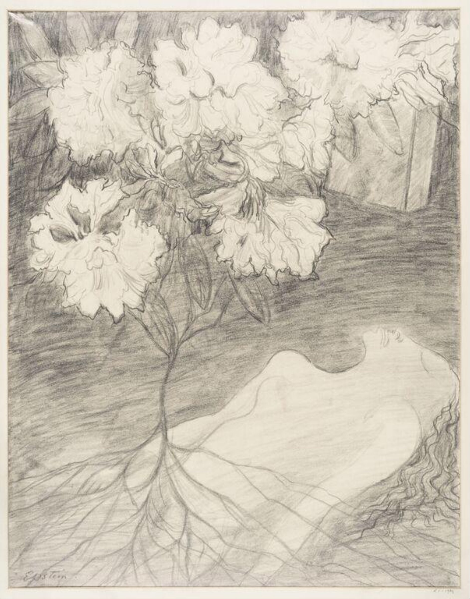 Nous devrions pourtrant lui porter quelques fleurs / Les morts, les pauvres morts, ont de grandes douleurs, Jacob Epstein, 1939