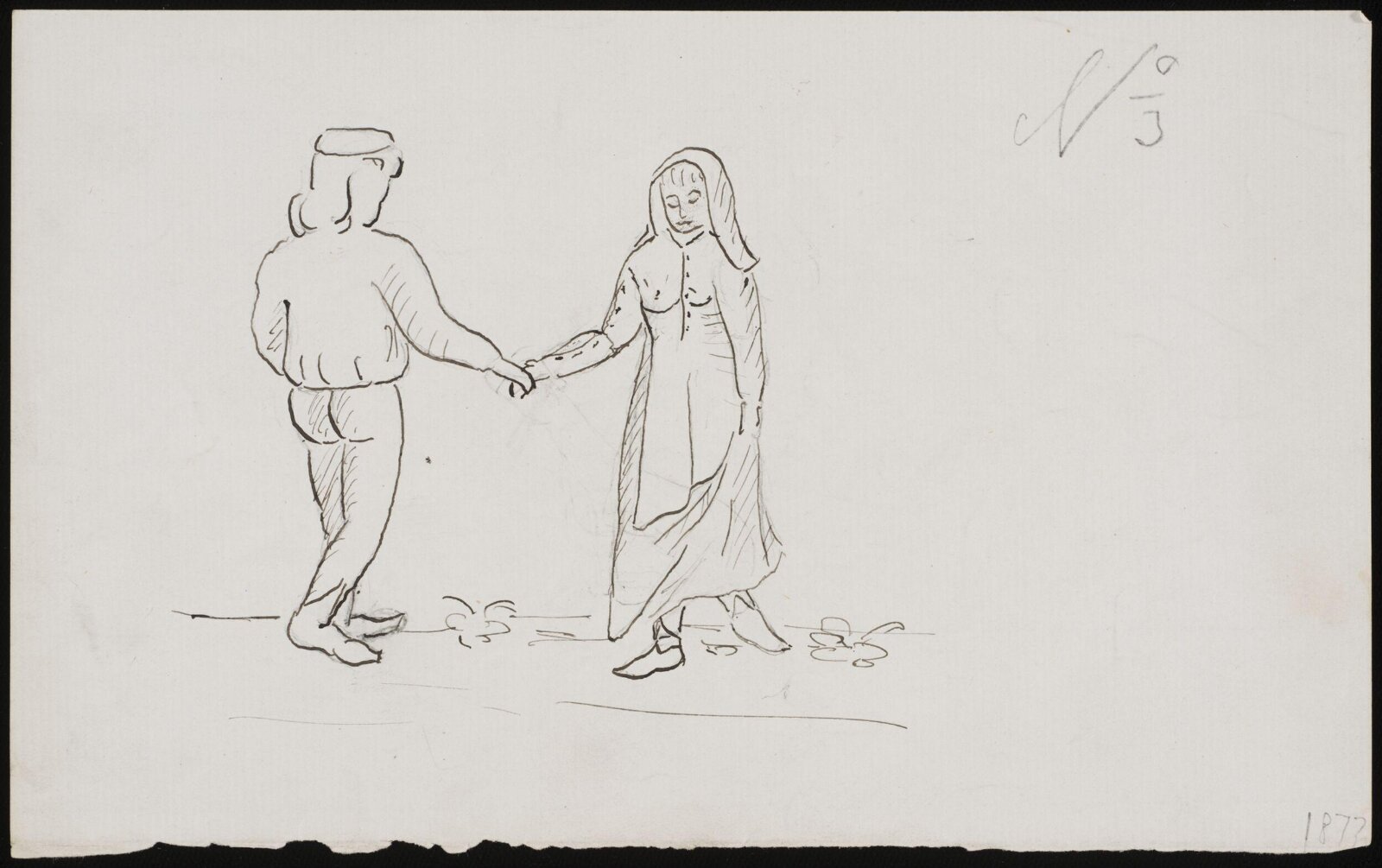 Drawing, Forbes-Robertson, late 19th century