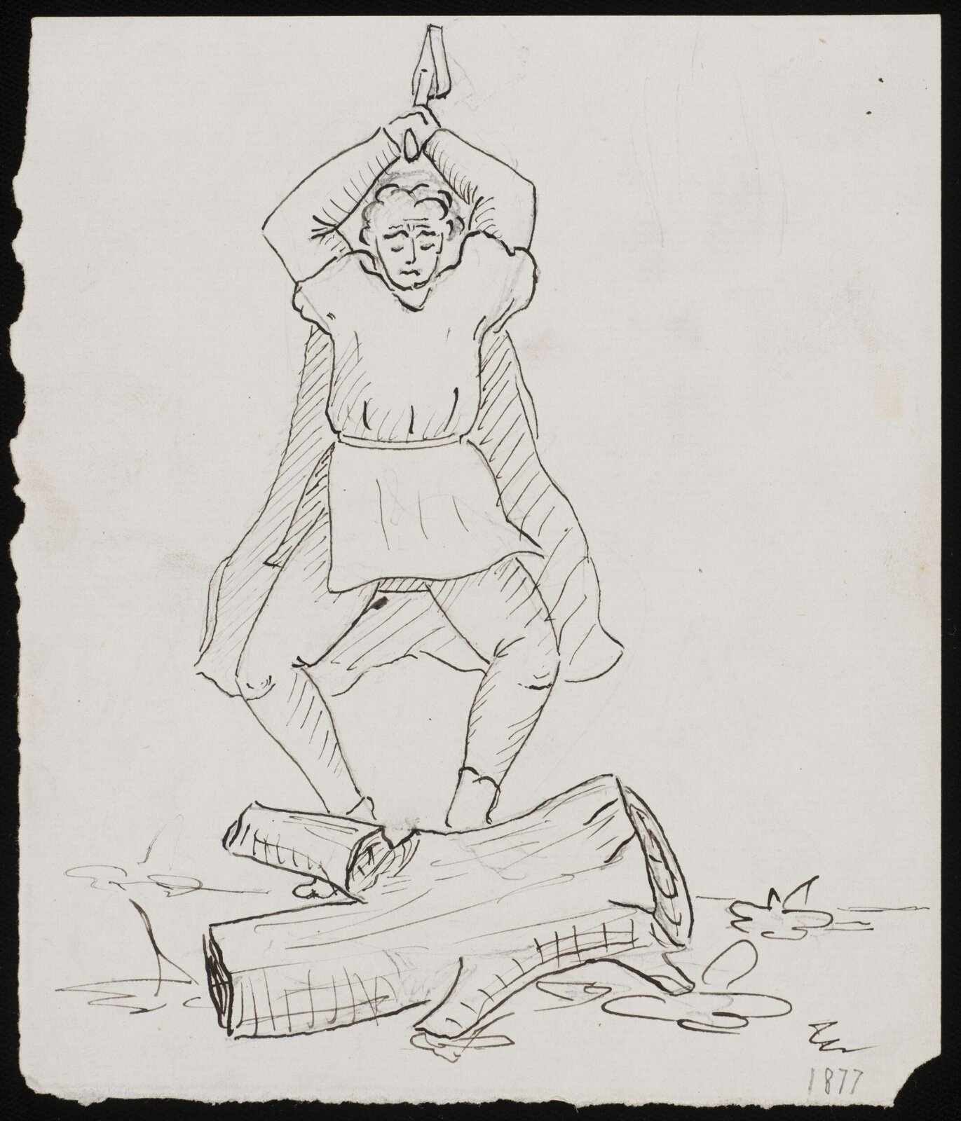 Drawing, Forbes-Robertson, 1877
