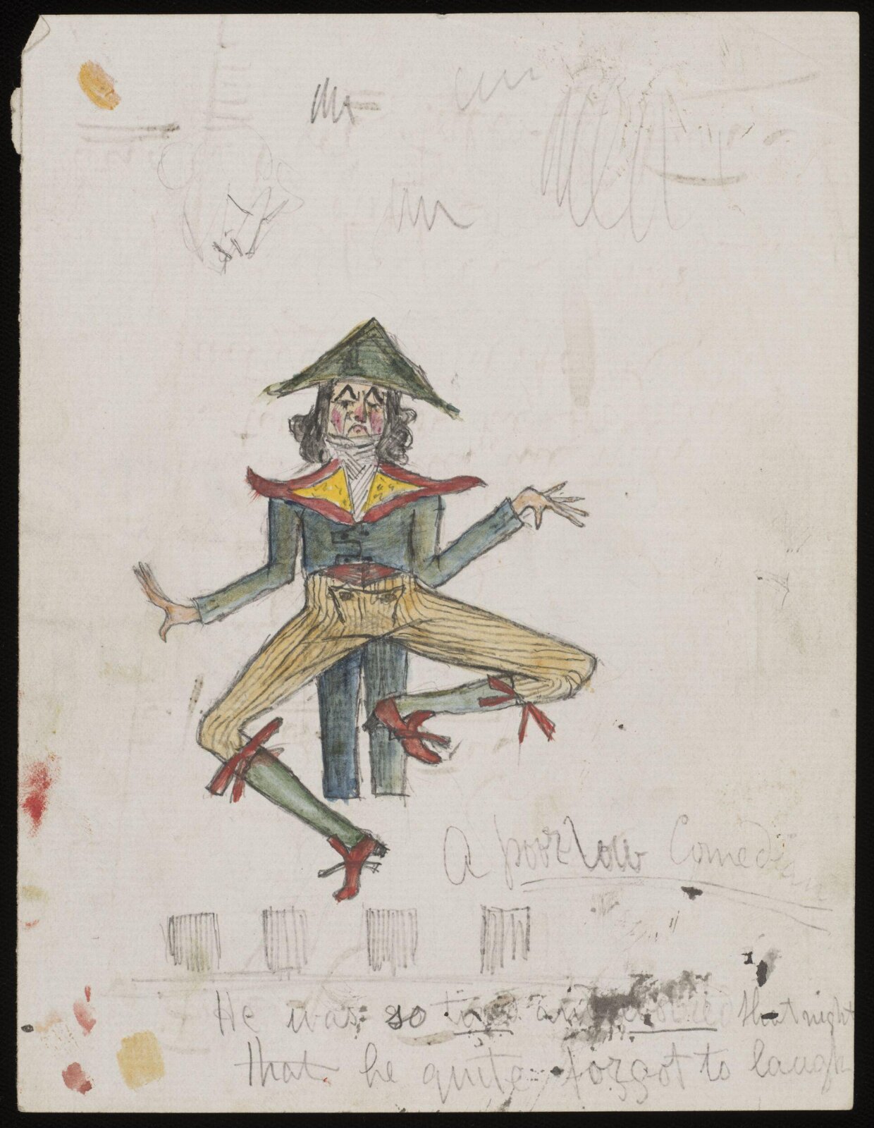 Drawing, Eric Forbes-Robertson, ca. 1875- ca. 1880