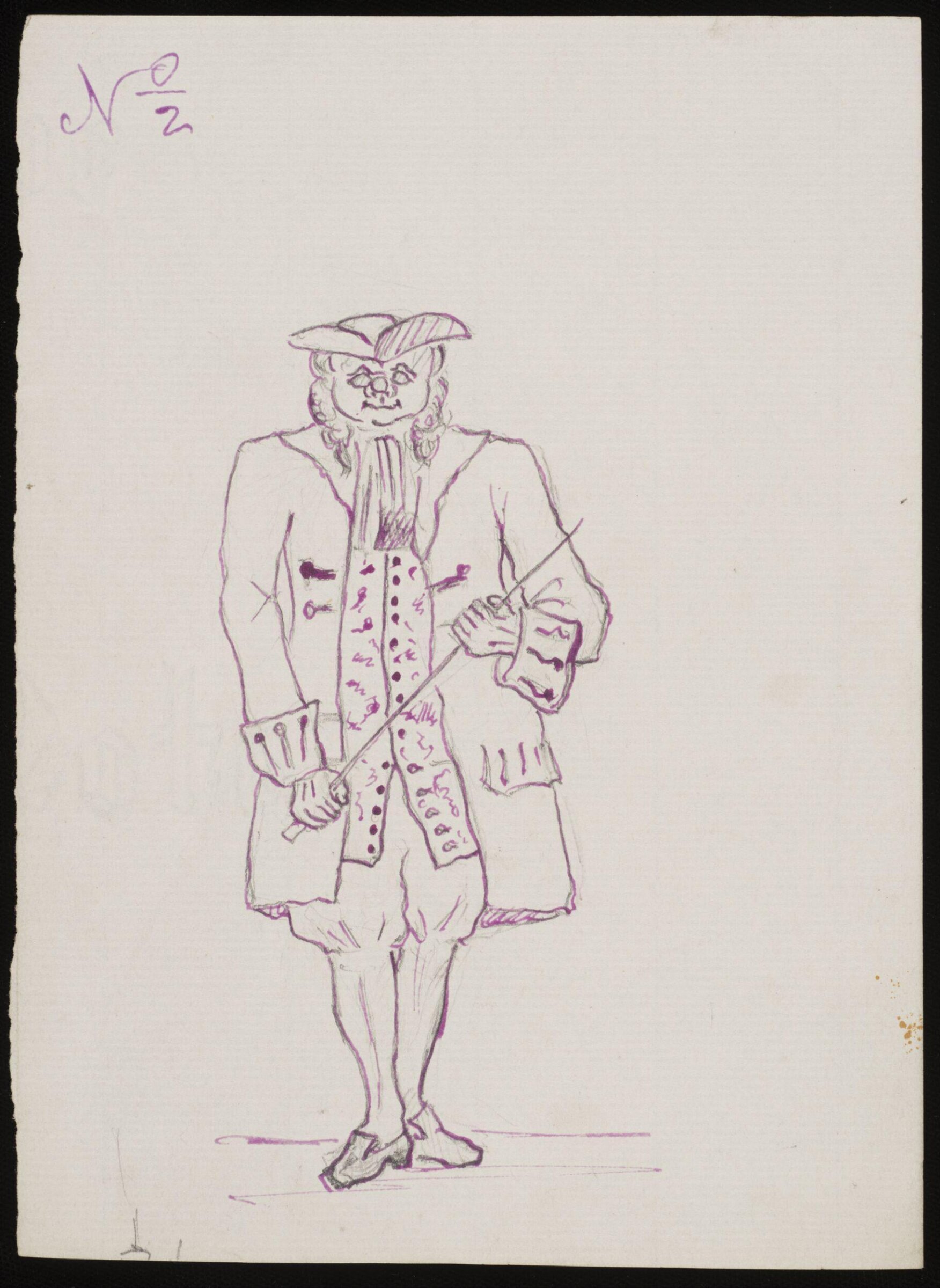 Drawing, Forbes-Robertson, late 19th century