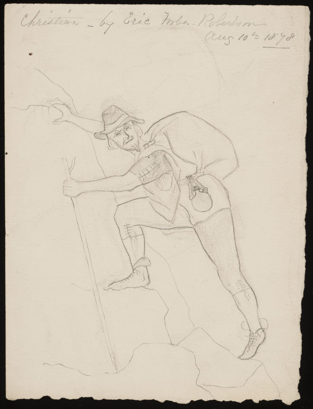 Drawing, Forbes-Robertson, 1878
