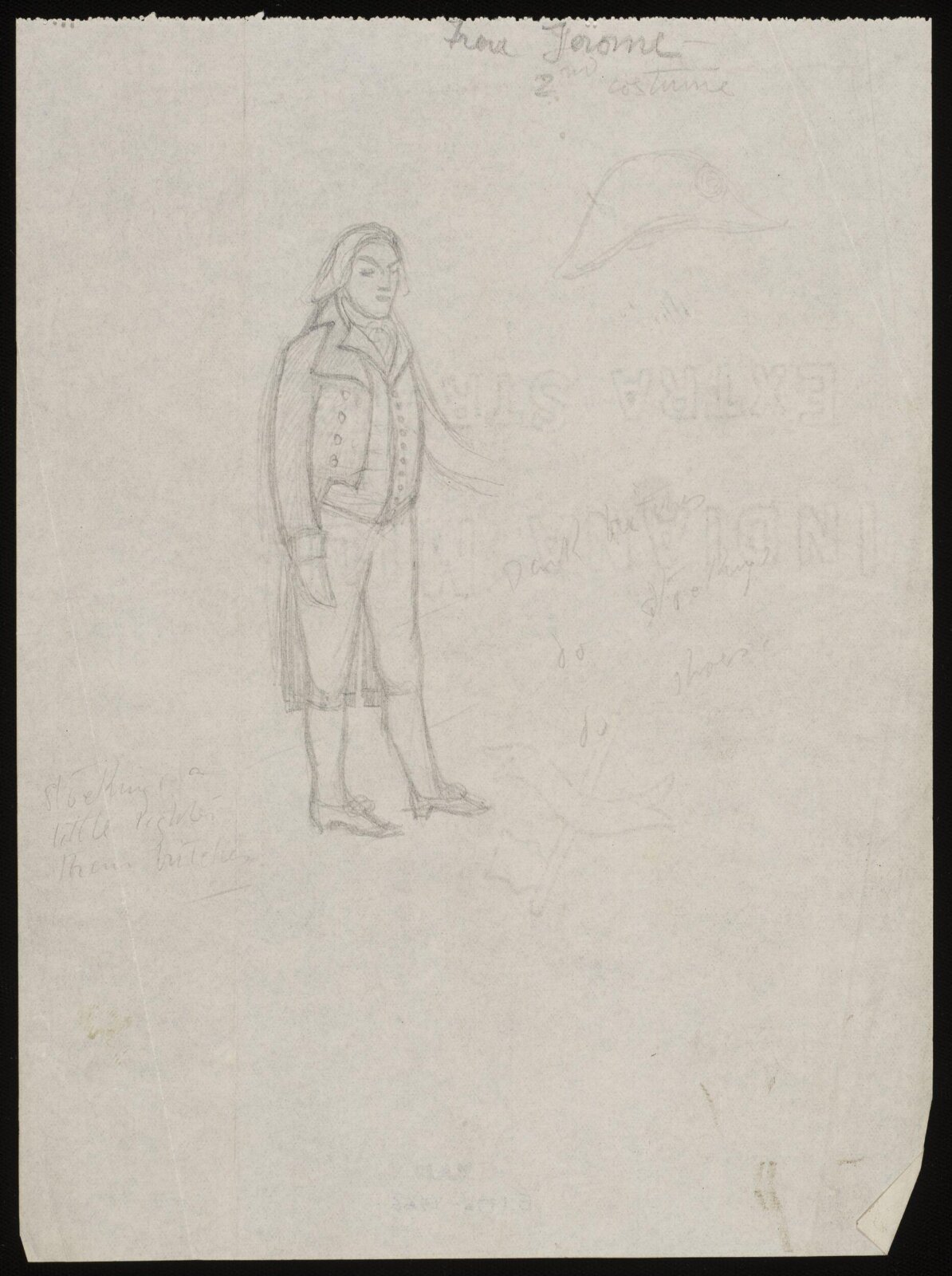 Drawing, Forbes-Robertson, 1901