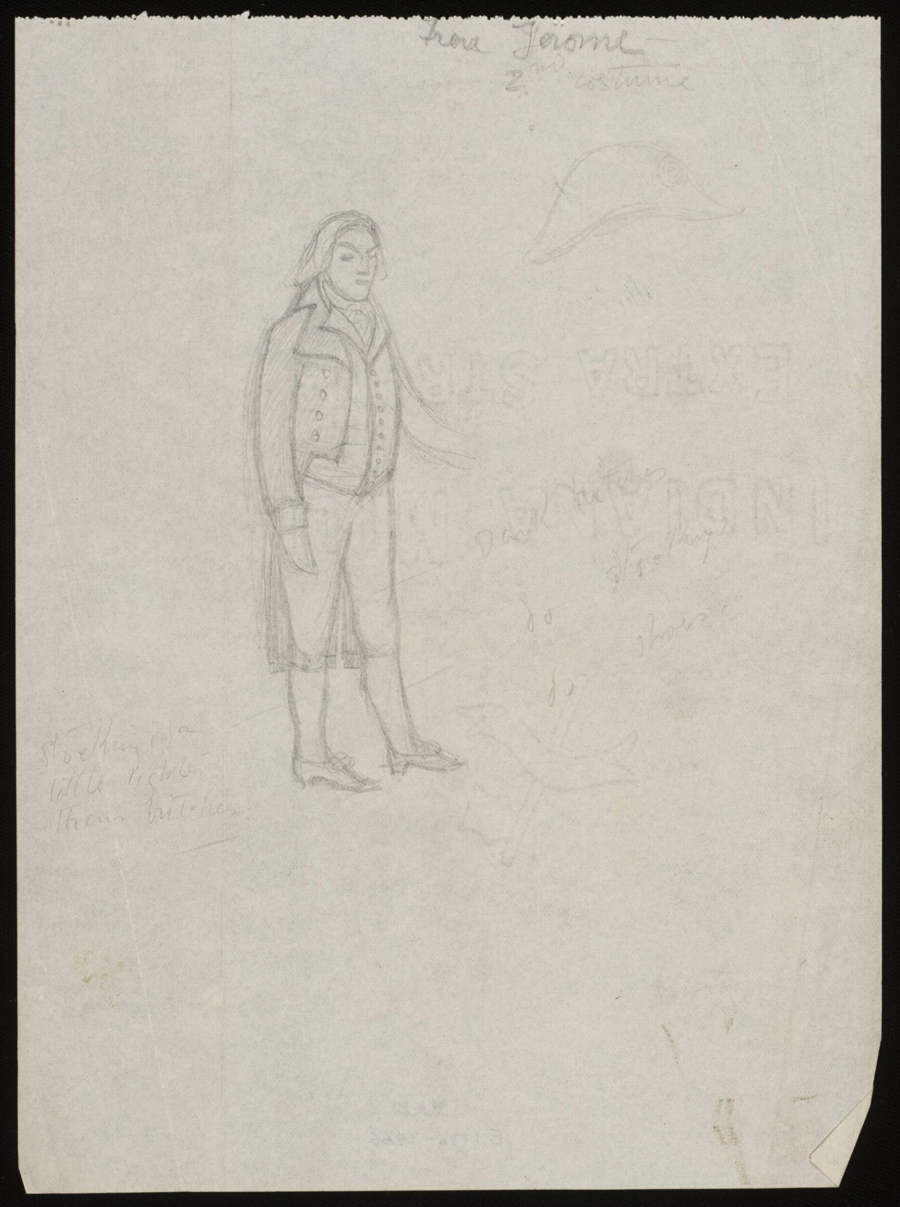 Drawing, Forbes-Robertson, 1901