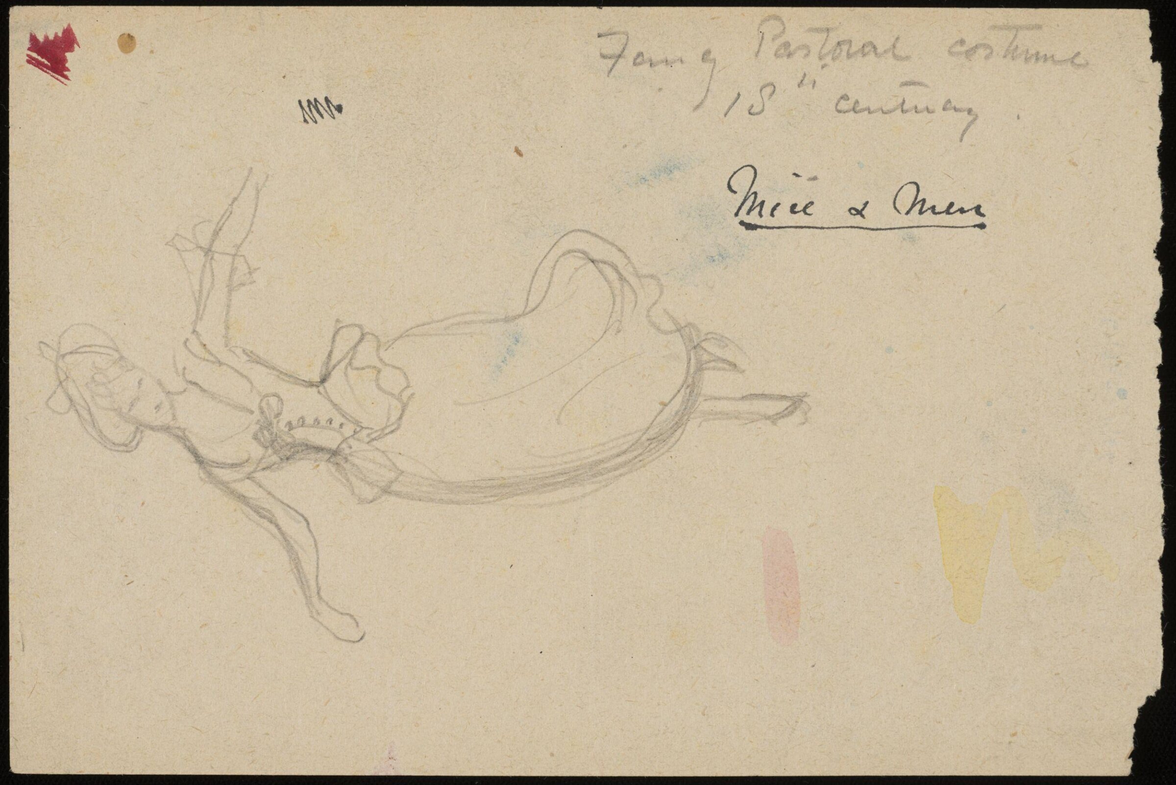 Drawing, Forbes-Robertson, 1902