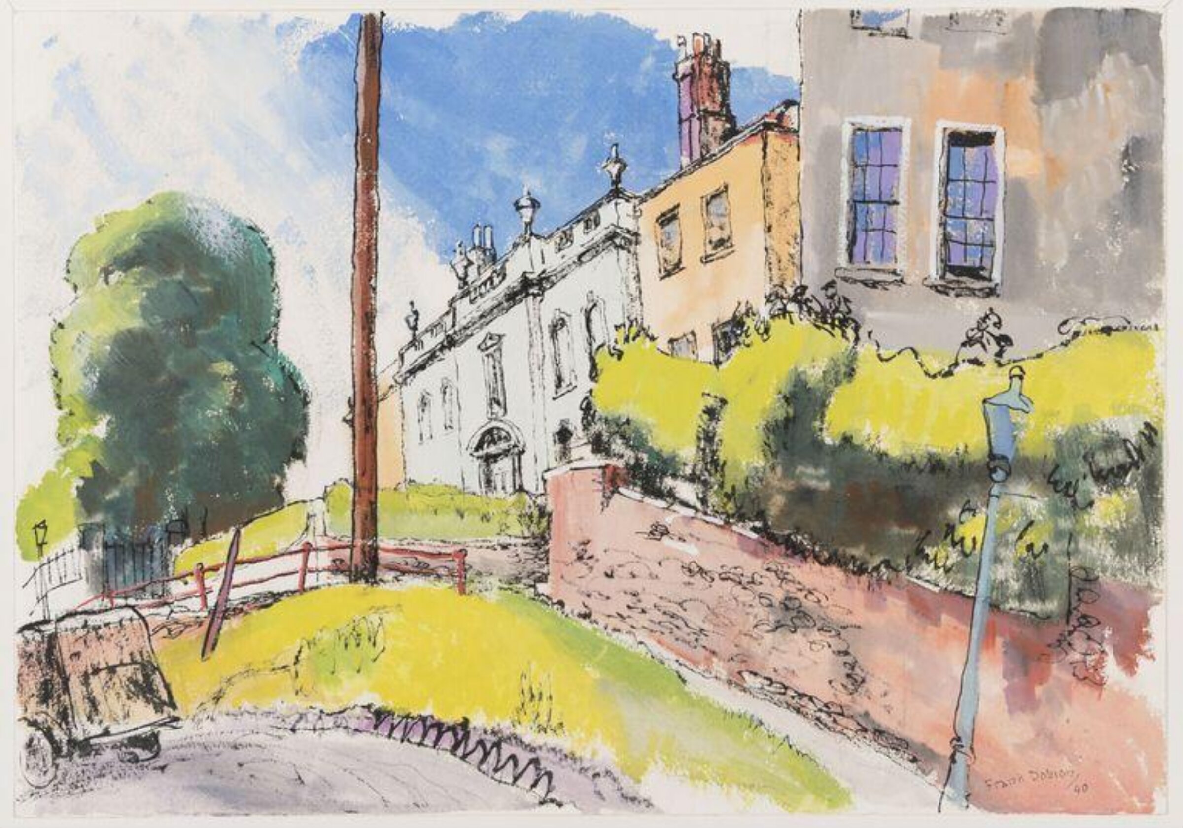 The Old Church House, Clifton, Frank Dobson, 1940