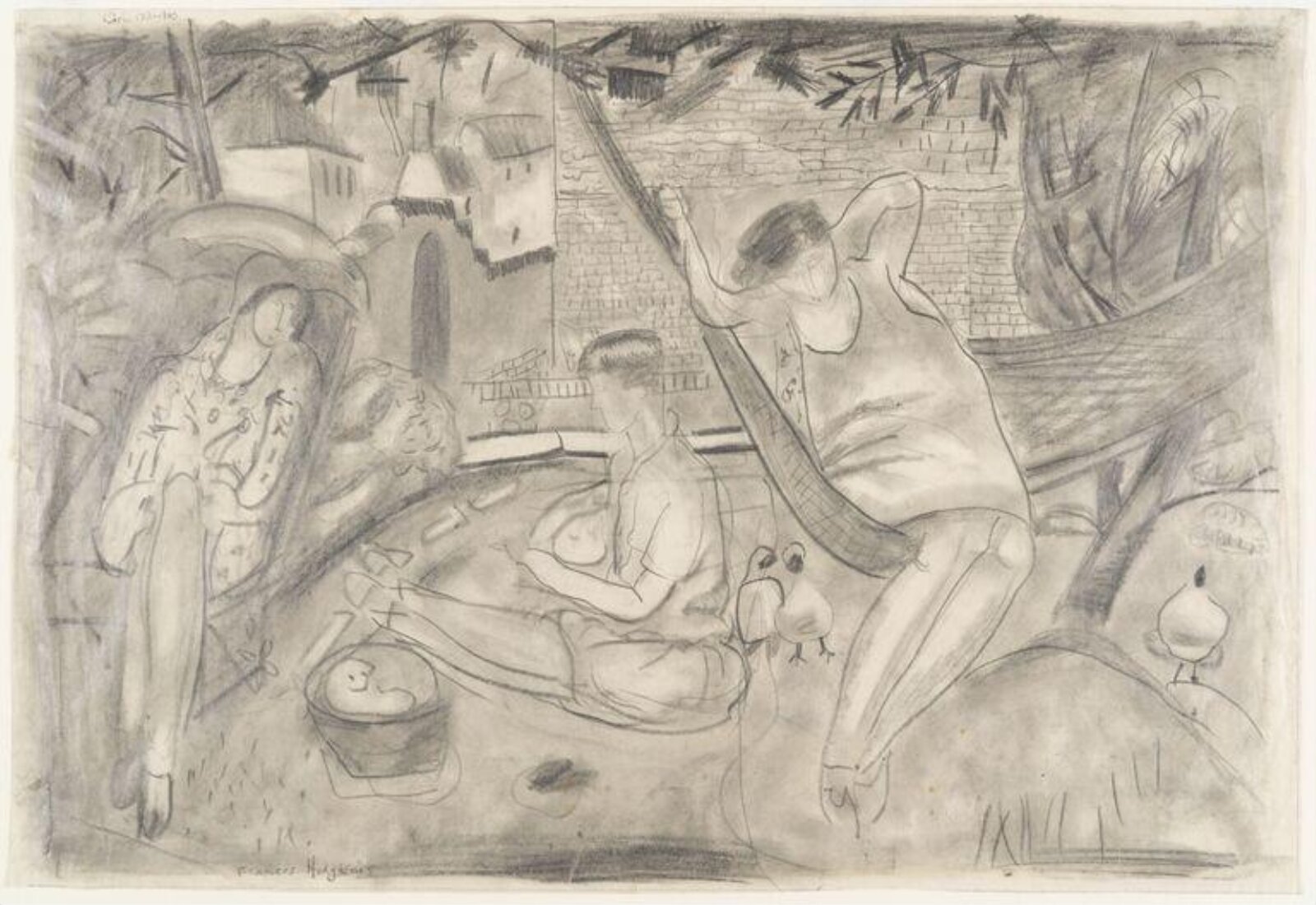 The Three Sisters, Frances Hodgkins, ca. 1931