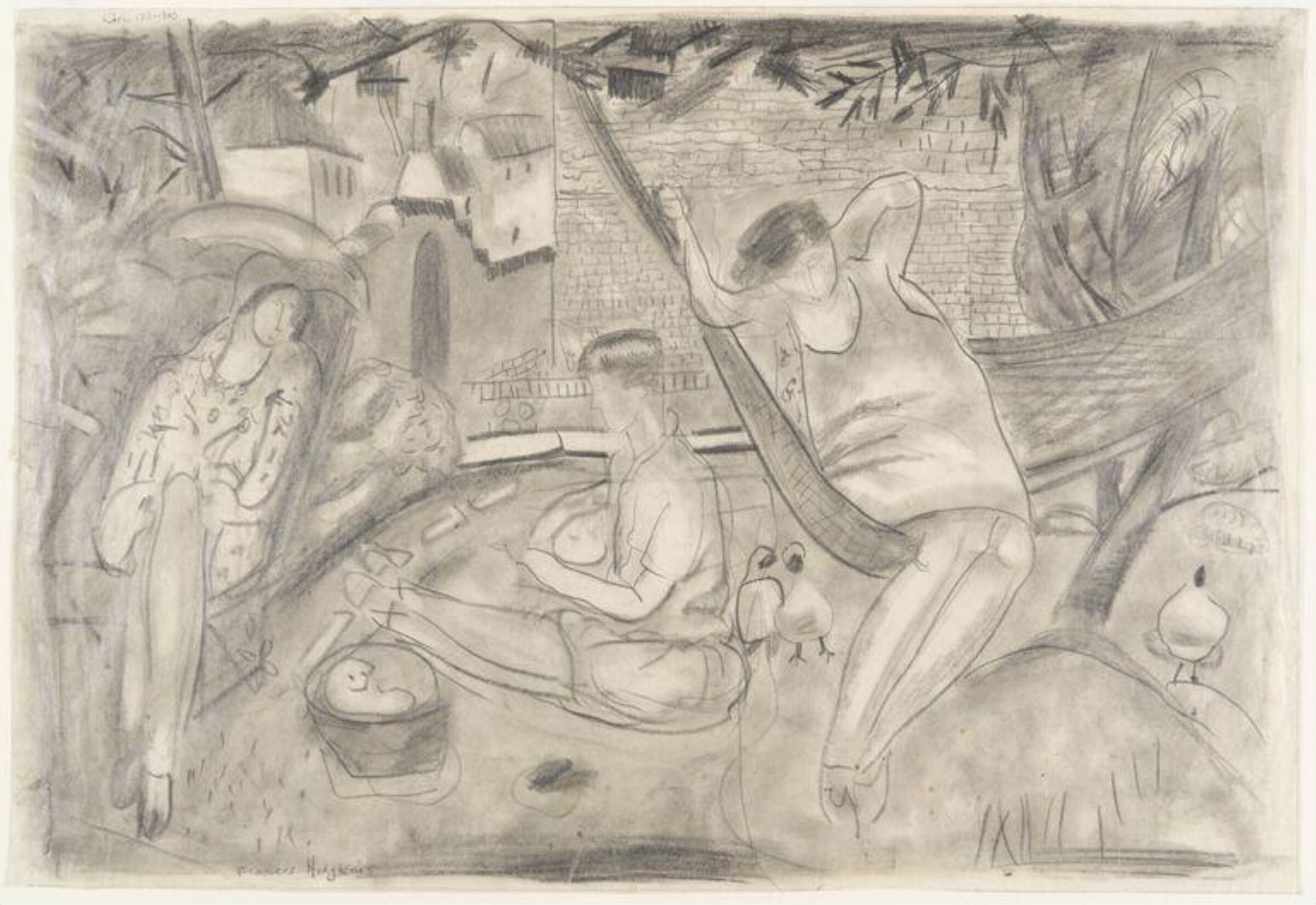 The Three Sisters, Frances Hodgkins, ca. 1931
