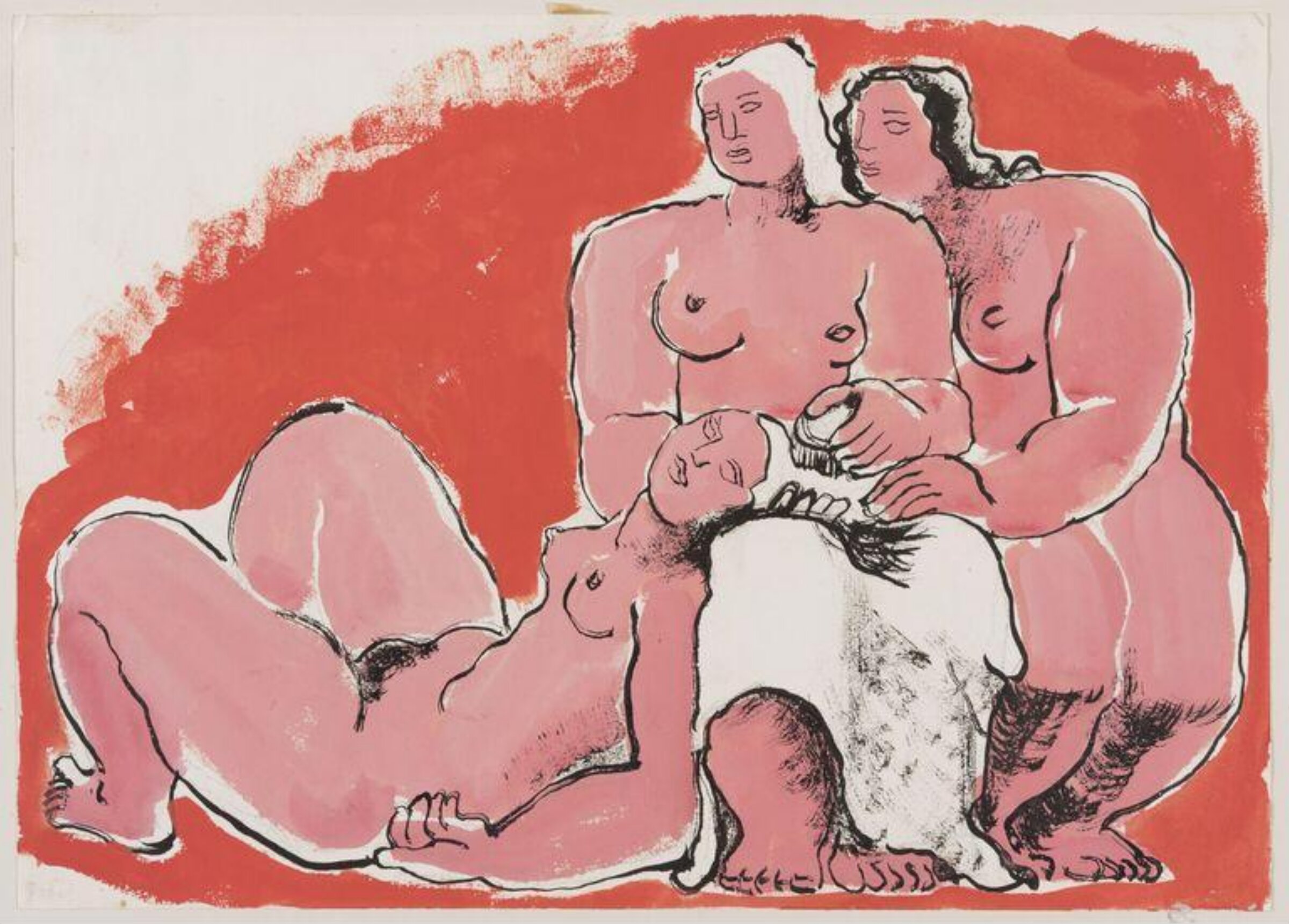 Drawing, Frank Dobson