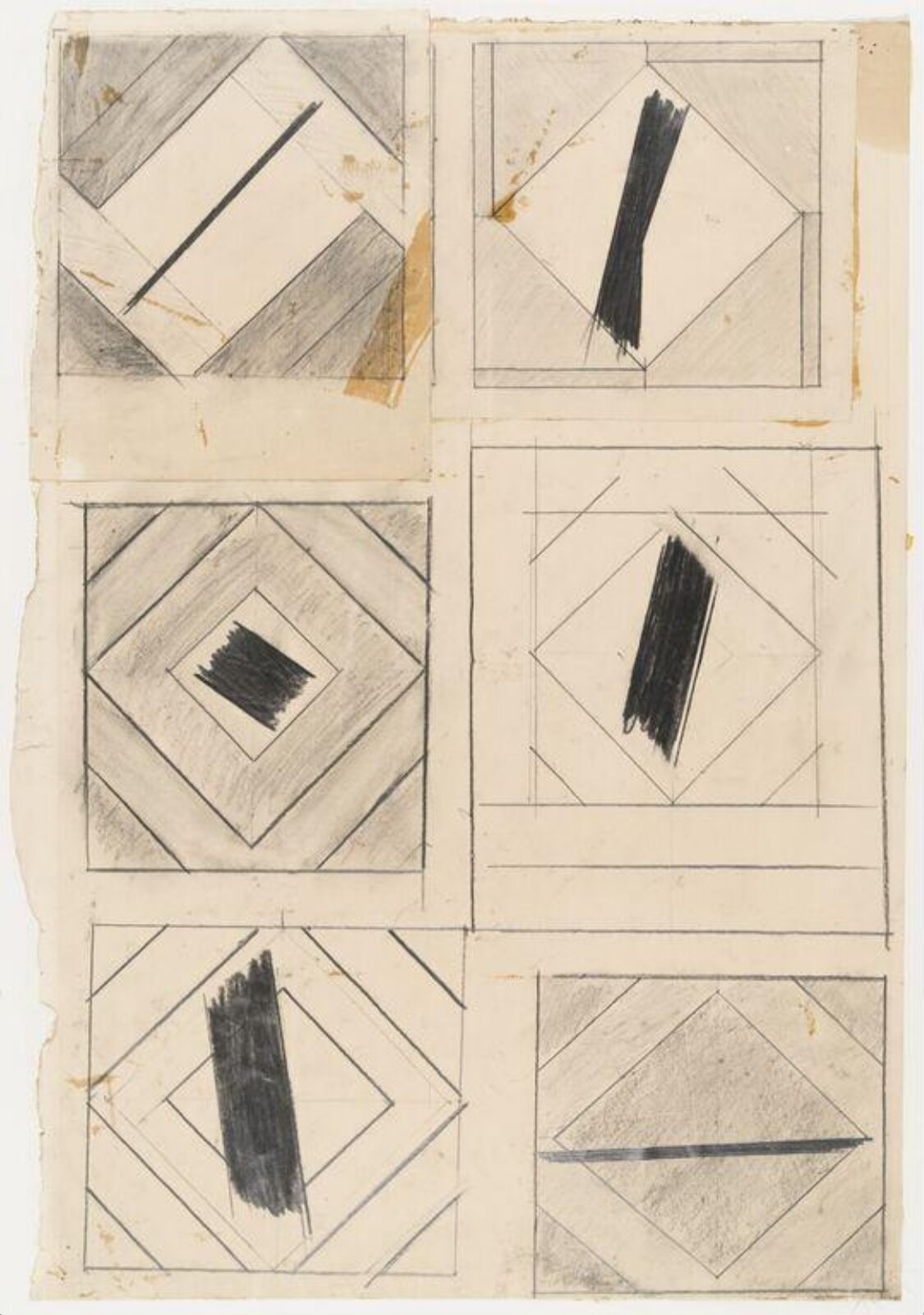 Drawing, Paul Huxley, 1962