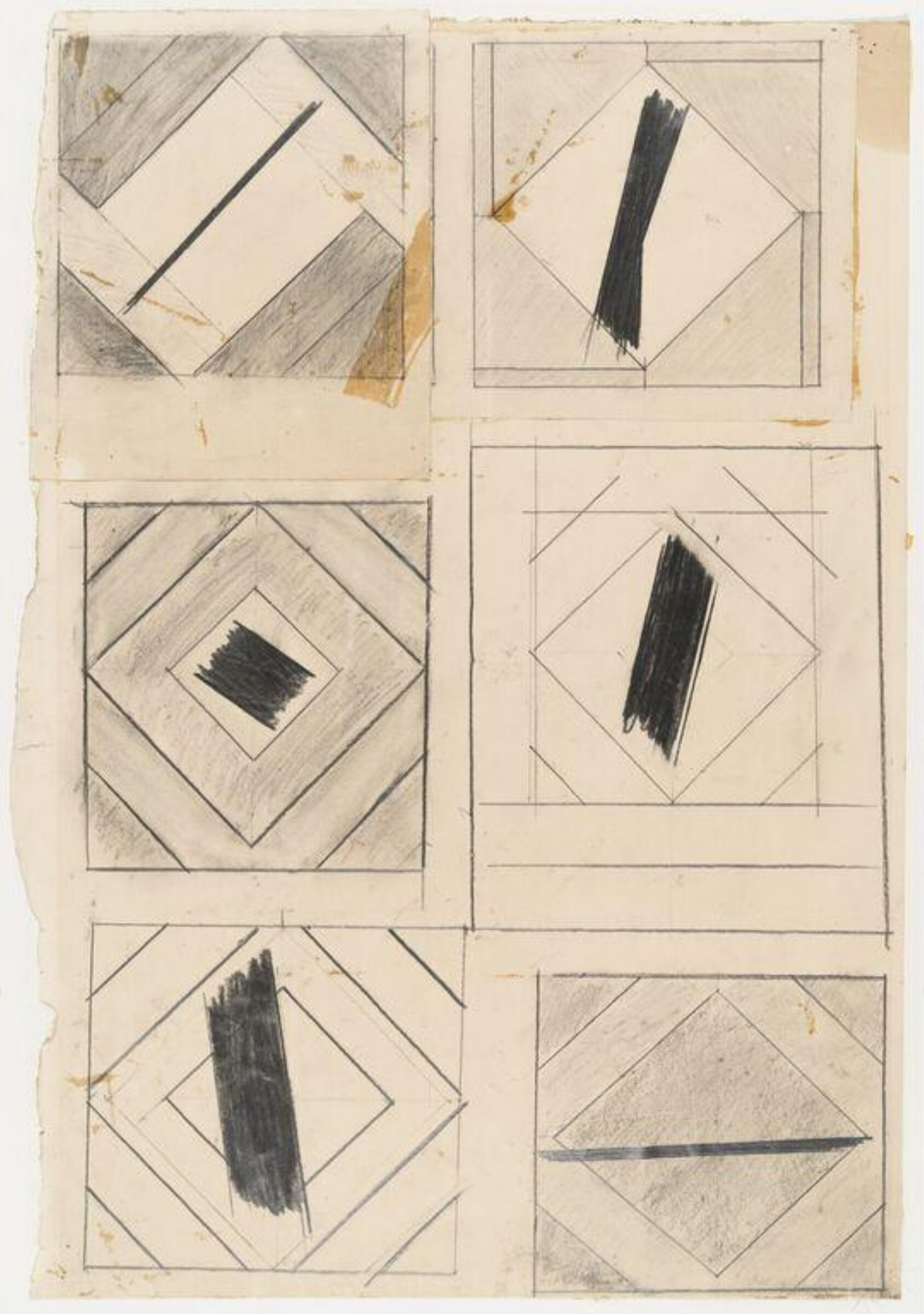 Drawing, Paul Huxley, 1962