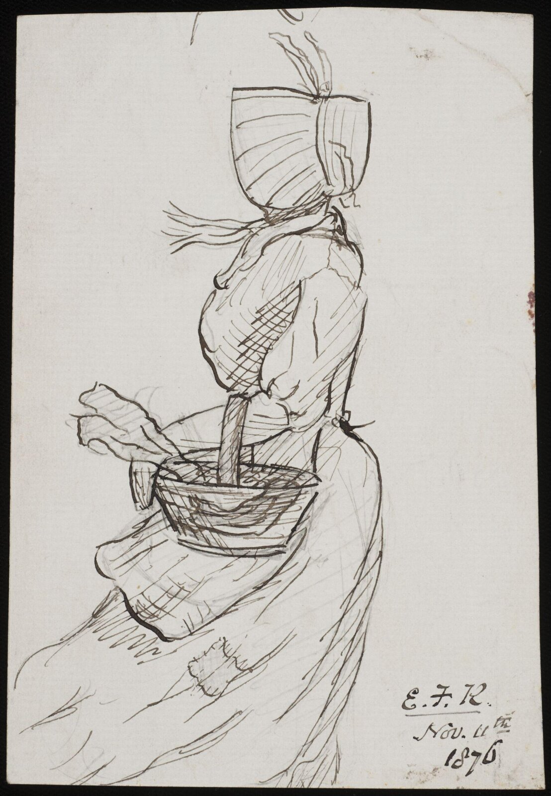 Drawing, Forbes-Robertson, 1876