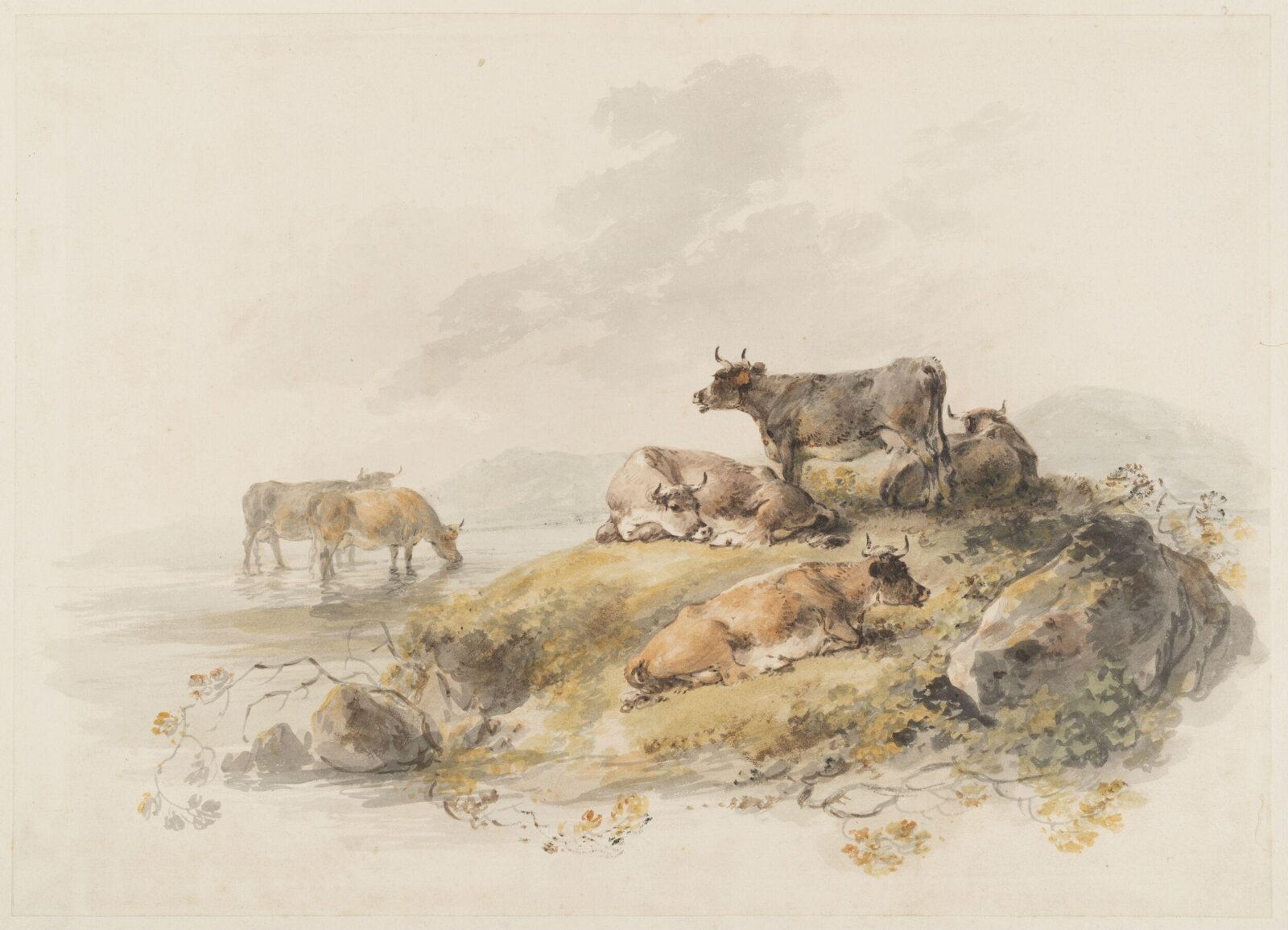 Watercolour, Ibbetson, 1785-1817