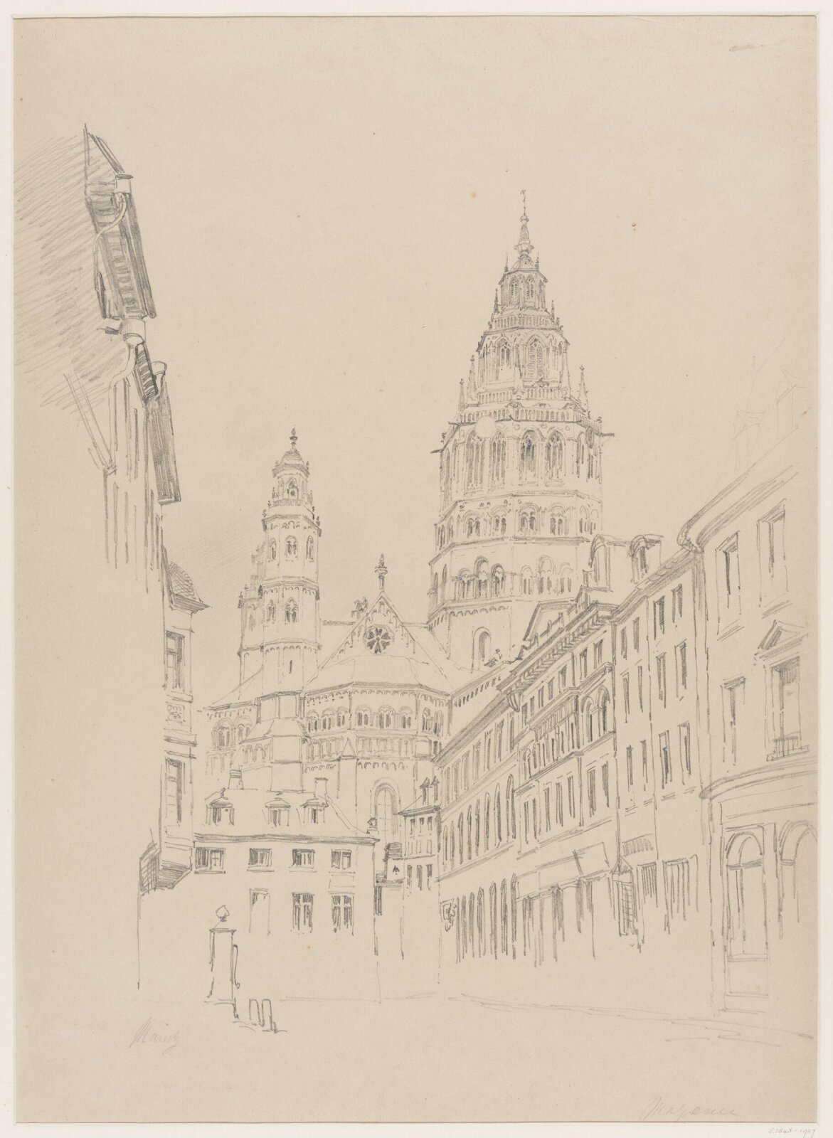 Mainz, William Noble Hardwick, second quarter 19th century