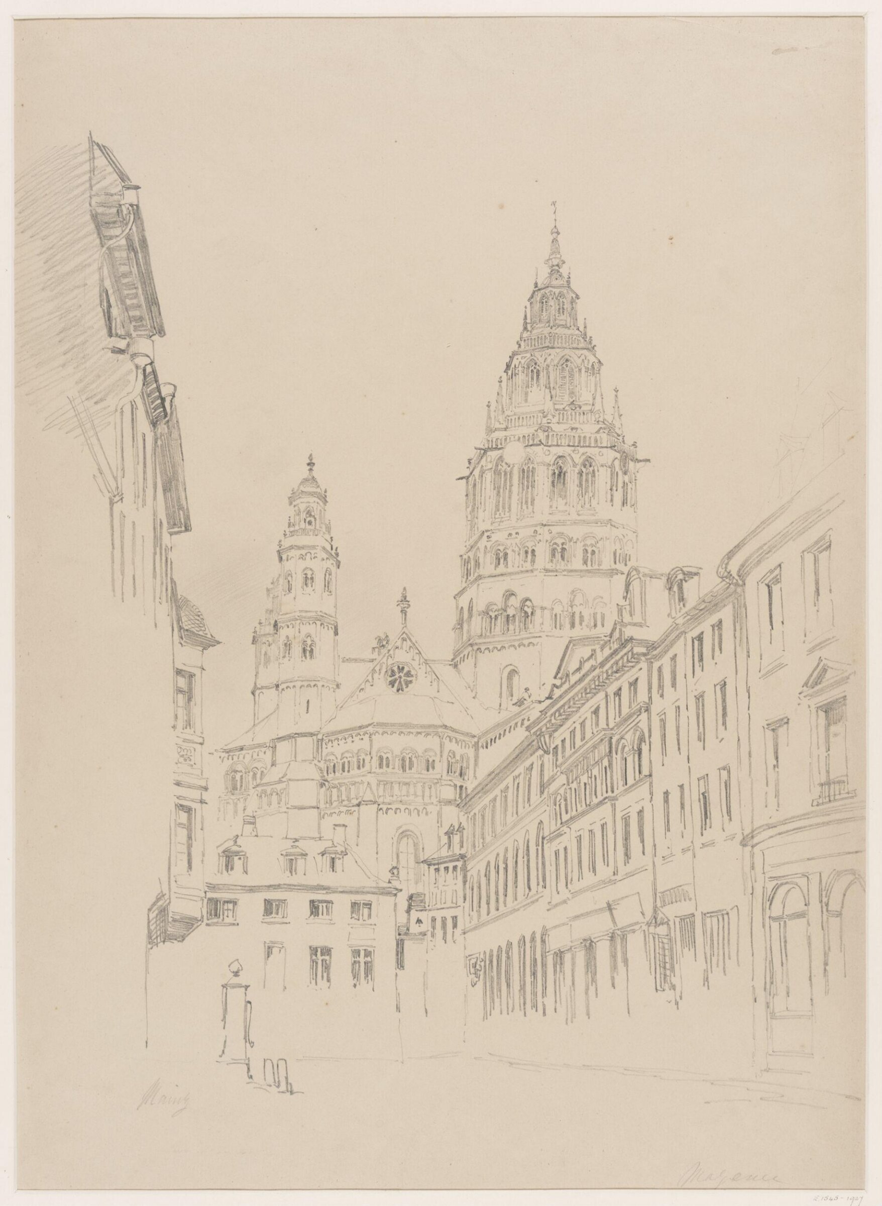 Mainz, William Noble Hardwick, second quarter 19th century