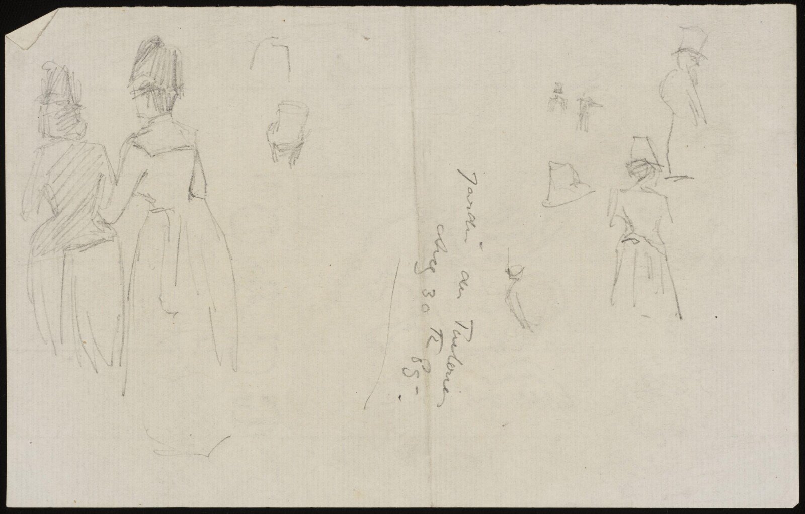 Drawing, Forbes-Robertson, 1885