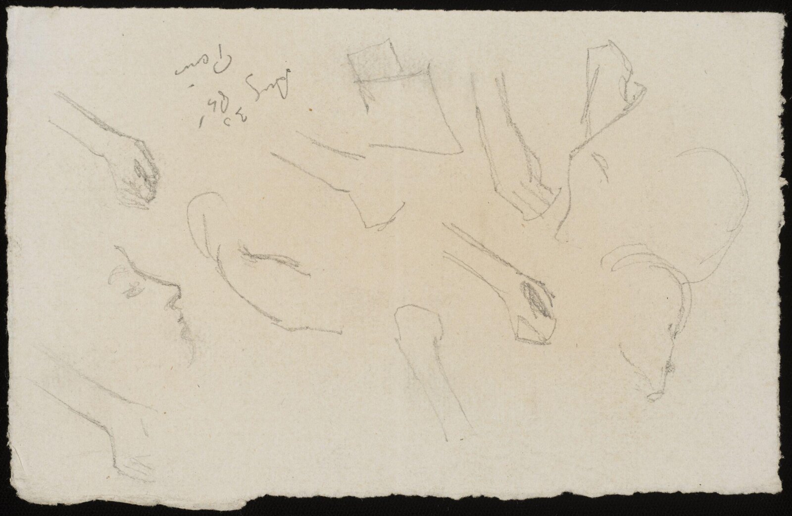 Drawing, Forbes-Robertson, 1885