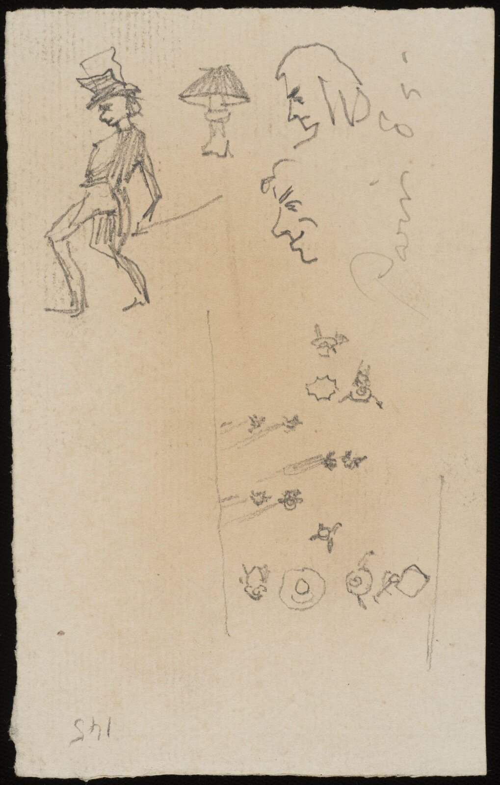 Drawing, Forbes-Robertson, 1885