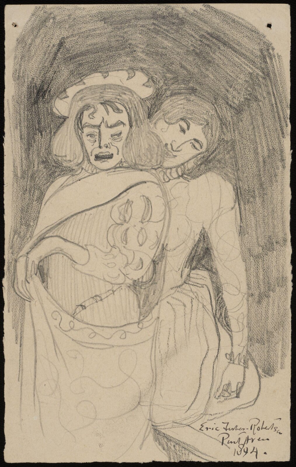 Drawing, Forbes-Robertson, 1894