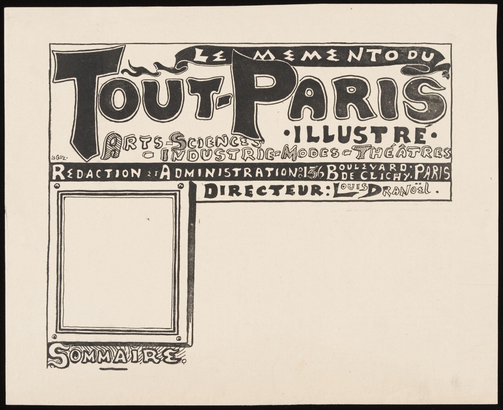 Head-Piece Design, Forbes-Robertson