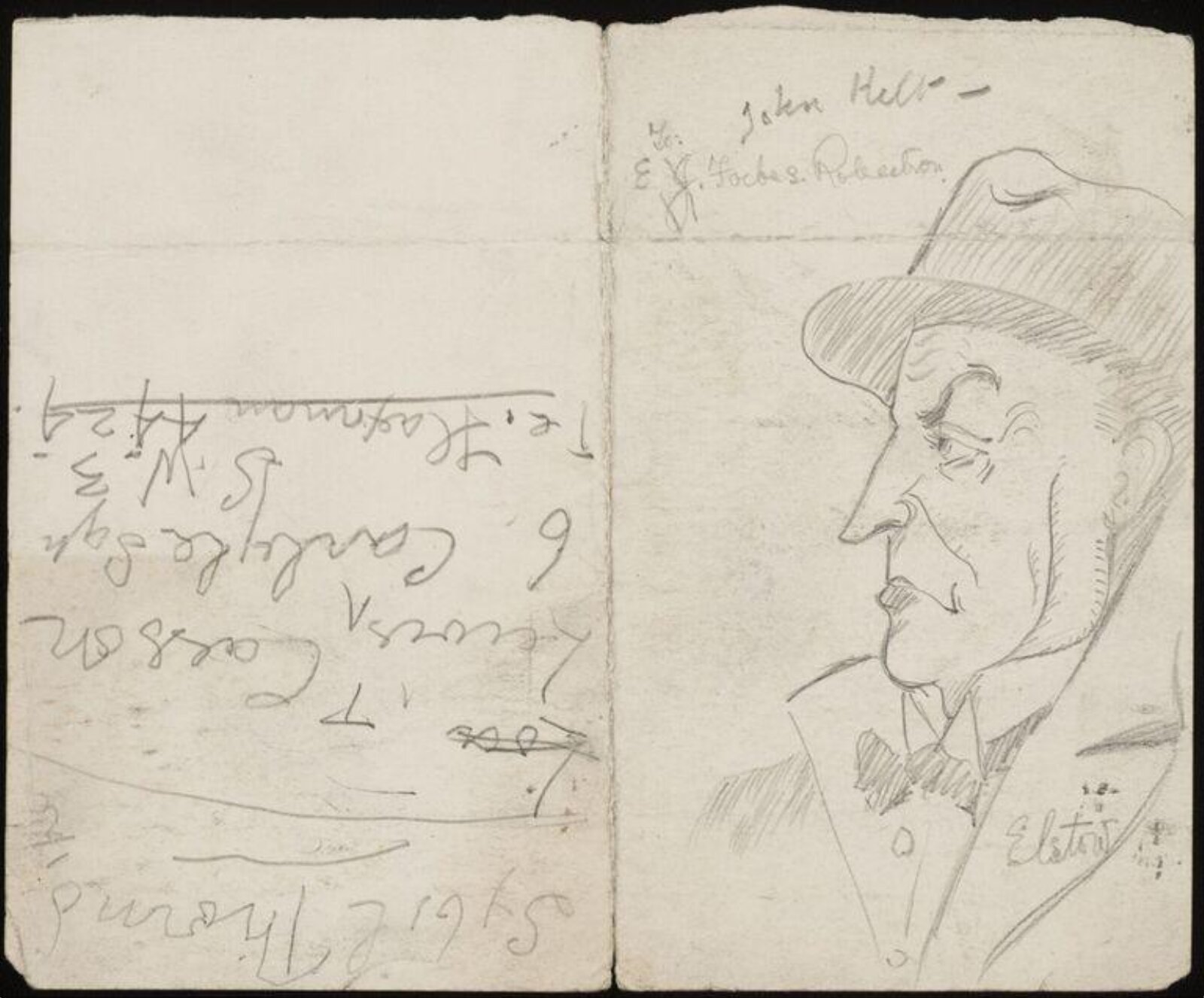 Drawing, Elstow, 1880 - 1935