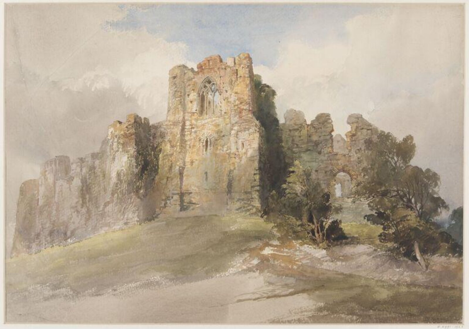 Watercolour, William Noble Hardwick, c. 1824-1865