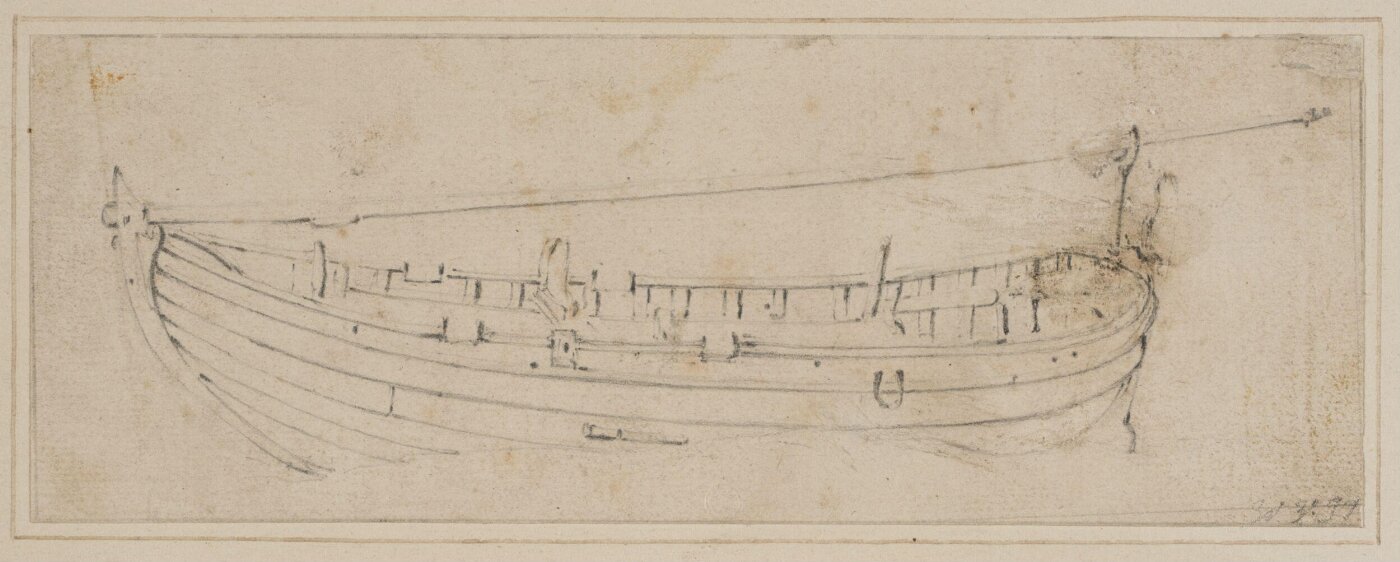 Unknown, Study of a Sloop