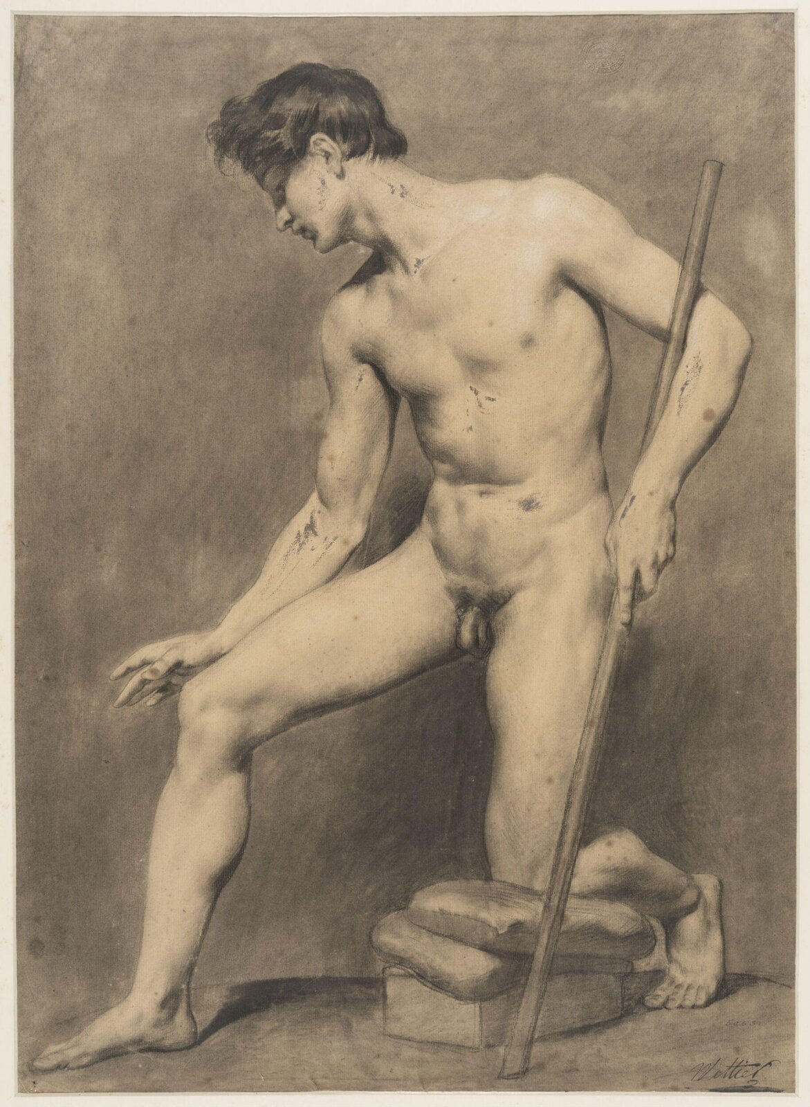 Drawing, 18th century - mid 19th century