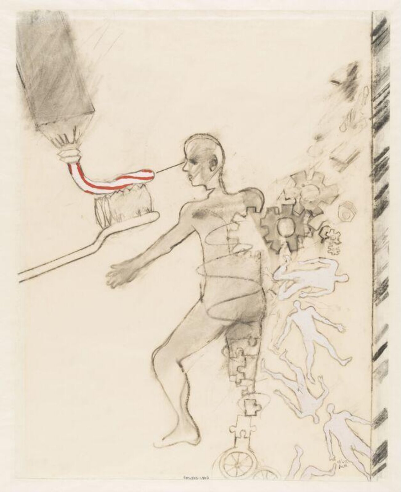 Drawing No.2, Derek Boshier, 1962