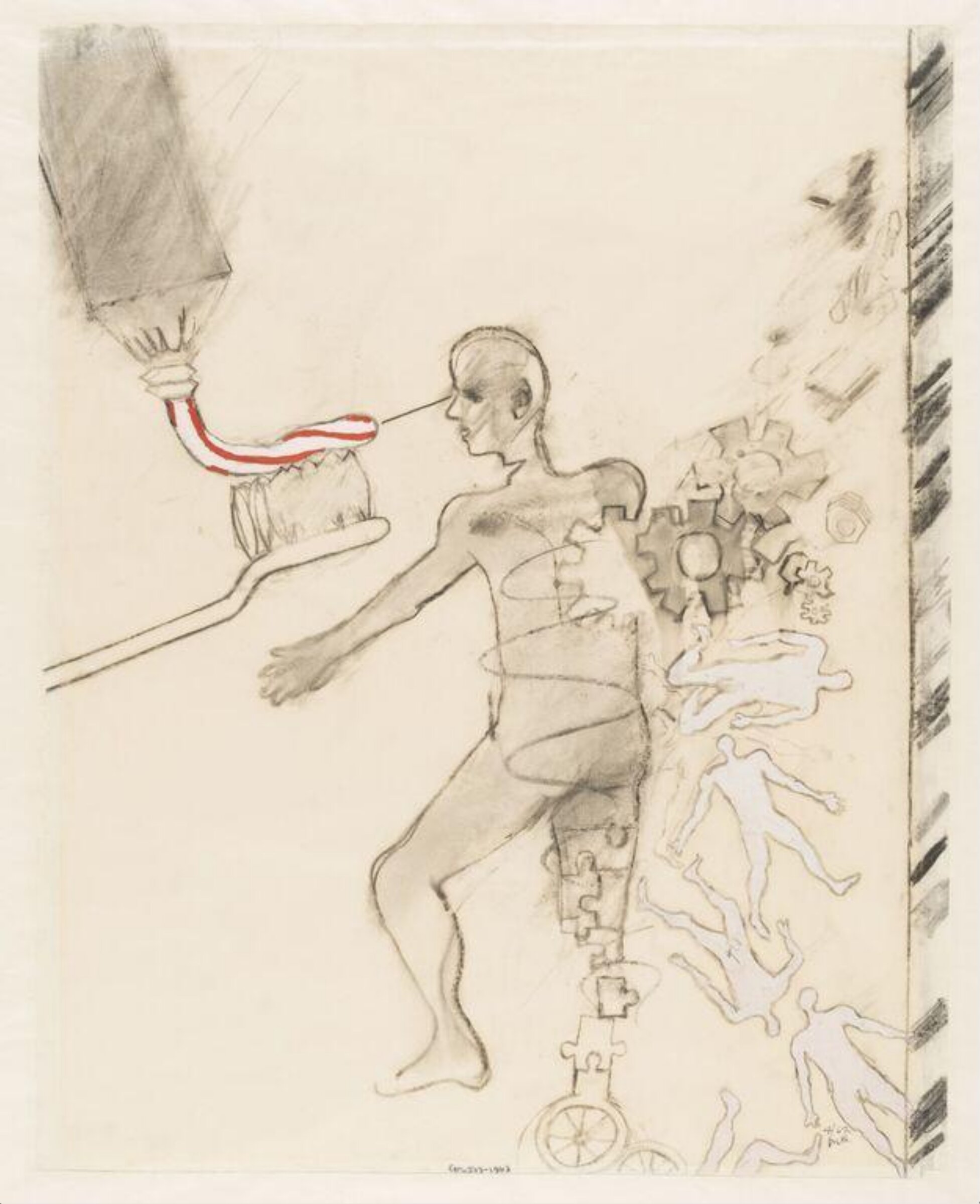 Drawing No.2, Derek Boshier, 1962